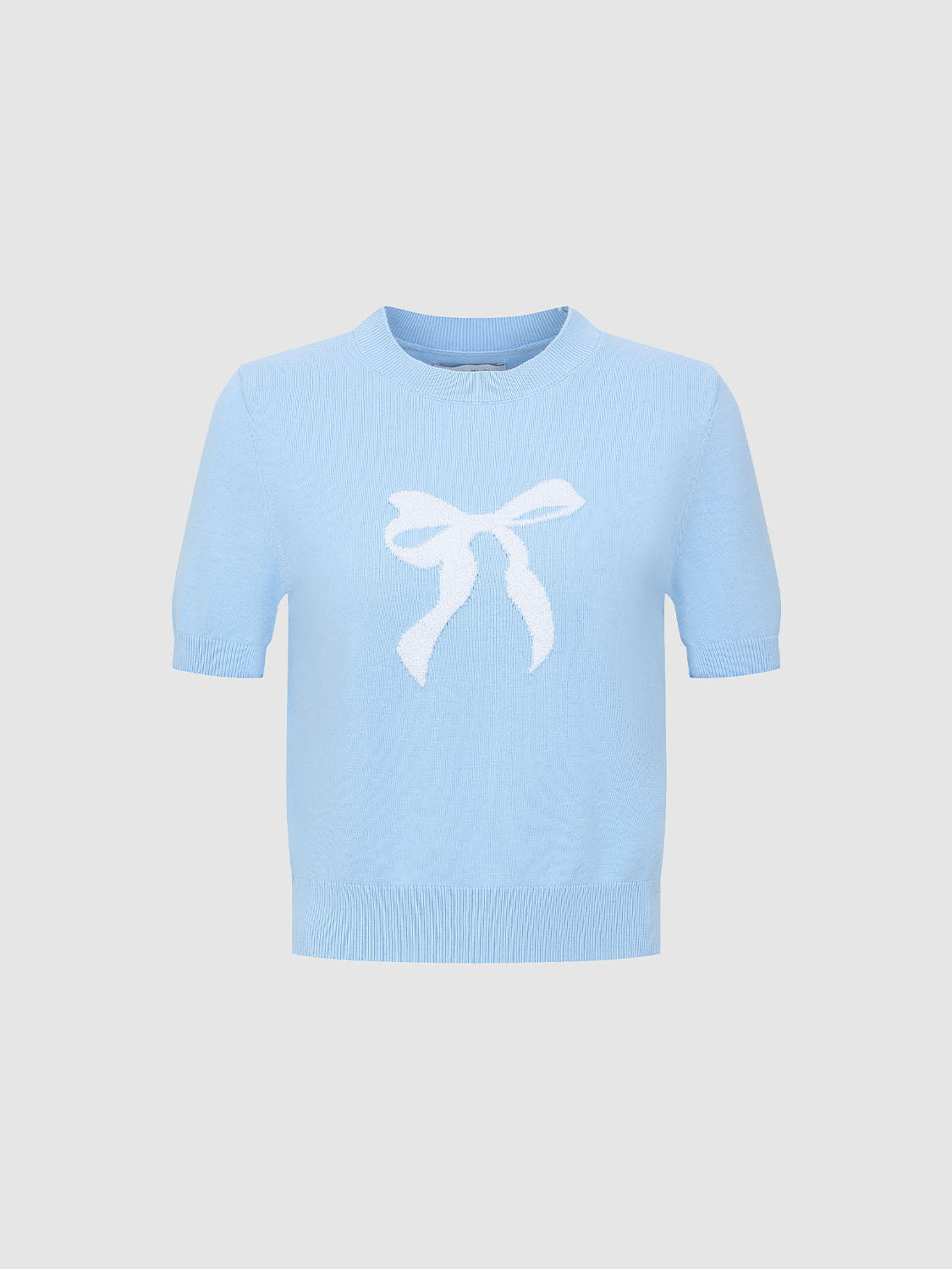 Knitted Short Sleeve T-Shirts