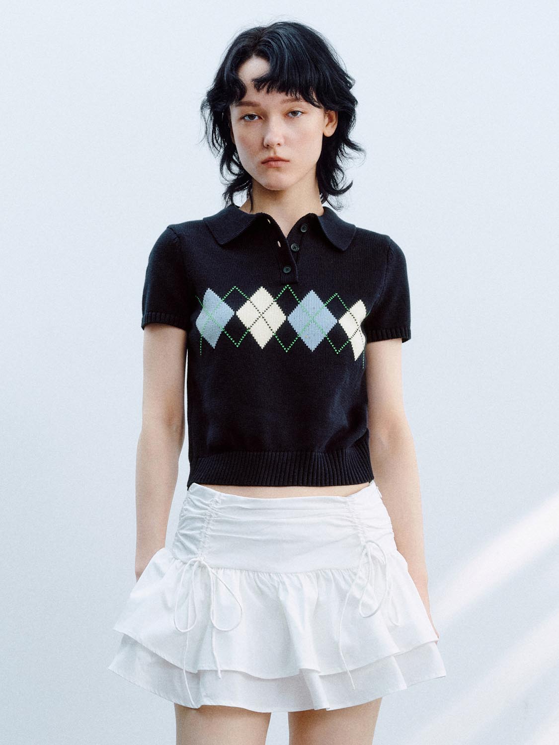 Short Sleeve Knitted T-Shirts
