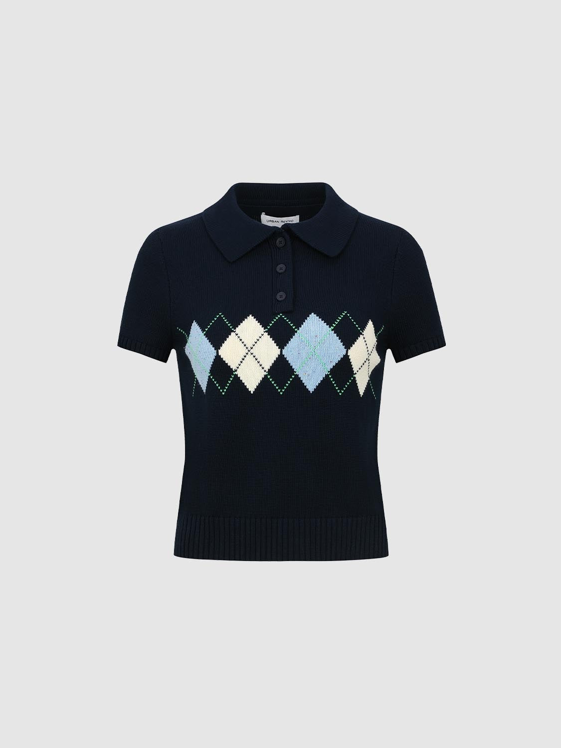 Short Sleeve Knitted T-Shirts