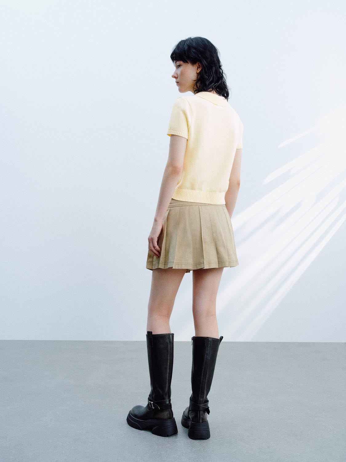 Short Sleeve Knitted T-Shirts