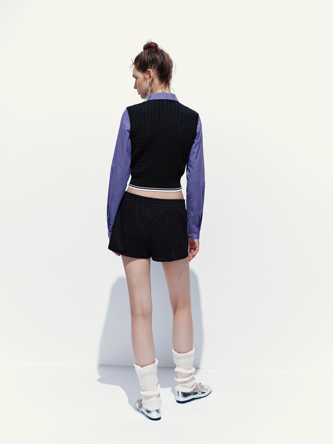 2 In 1 Embroidered Knitted T-Shirts