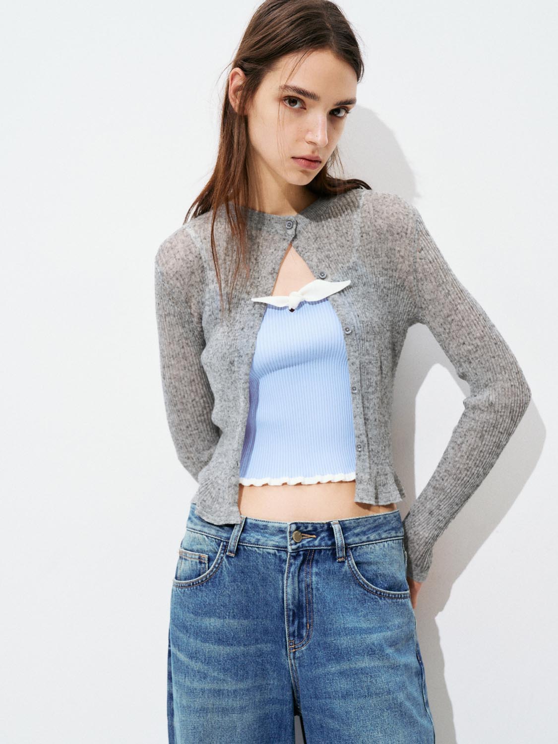 Thin Knitted Outerwear
