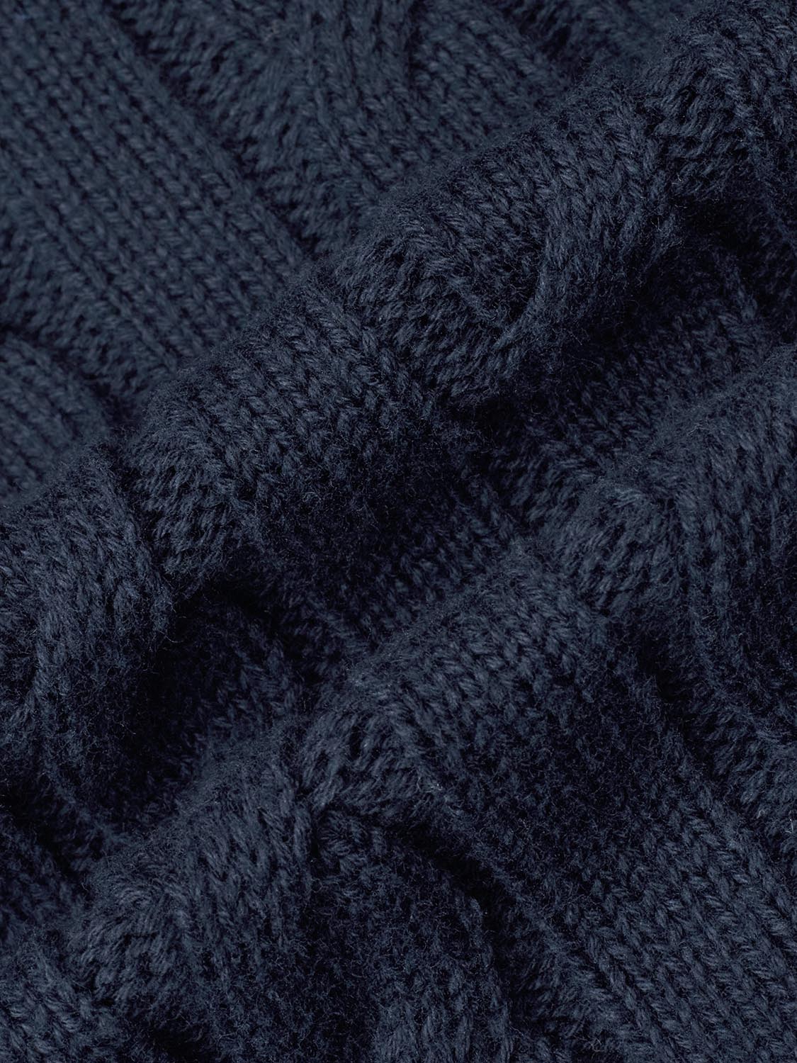 Embroidered Cable Knitted Cardigans