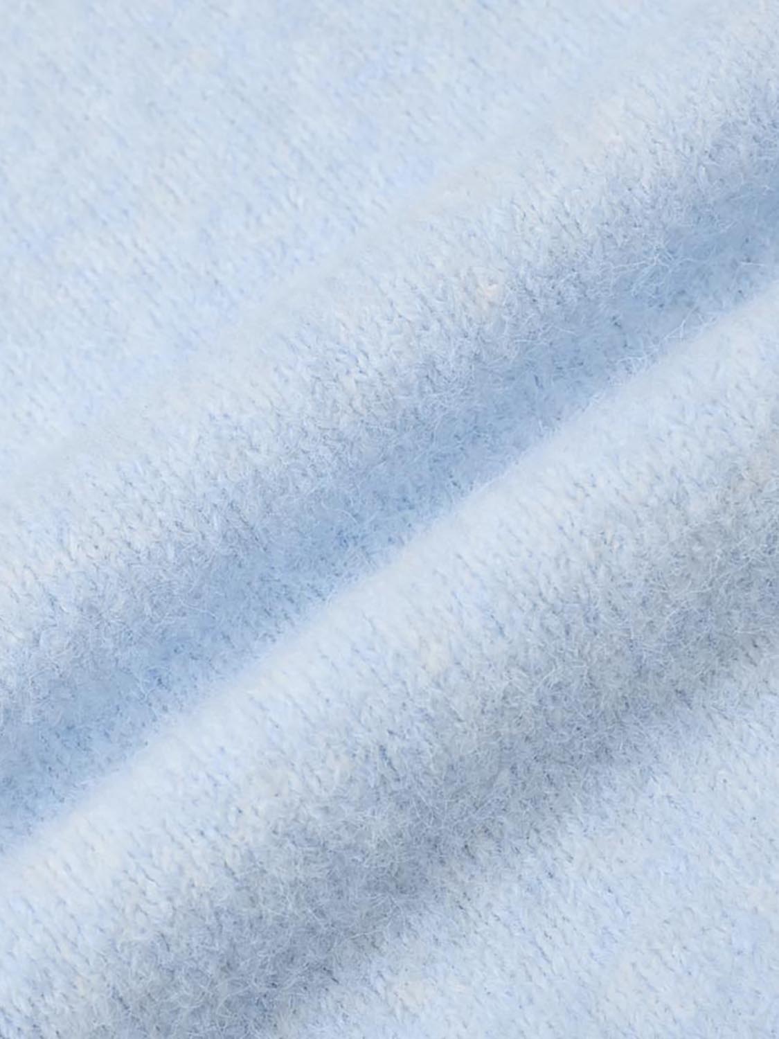 Intarsia Long Sleeve Knitted T-Shirts