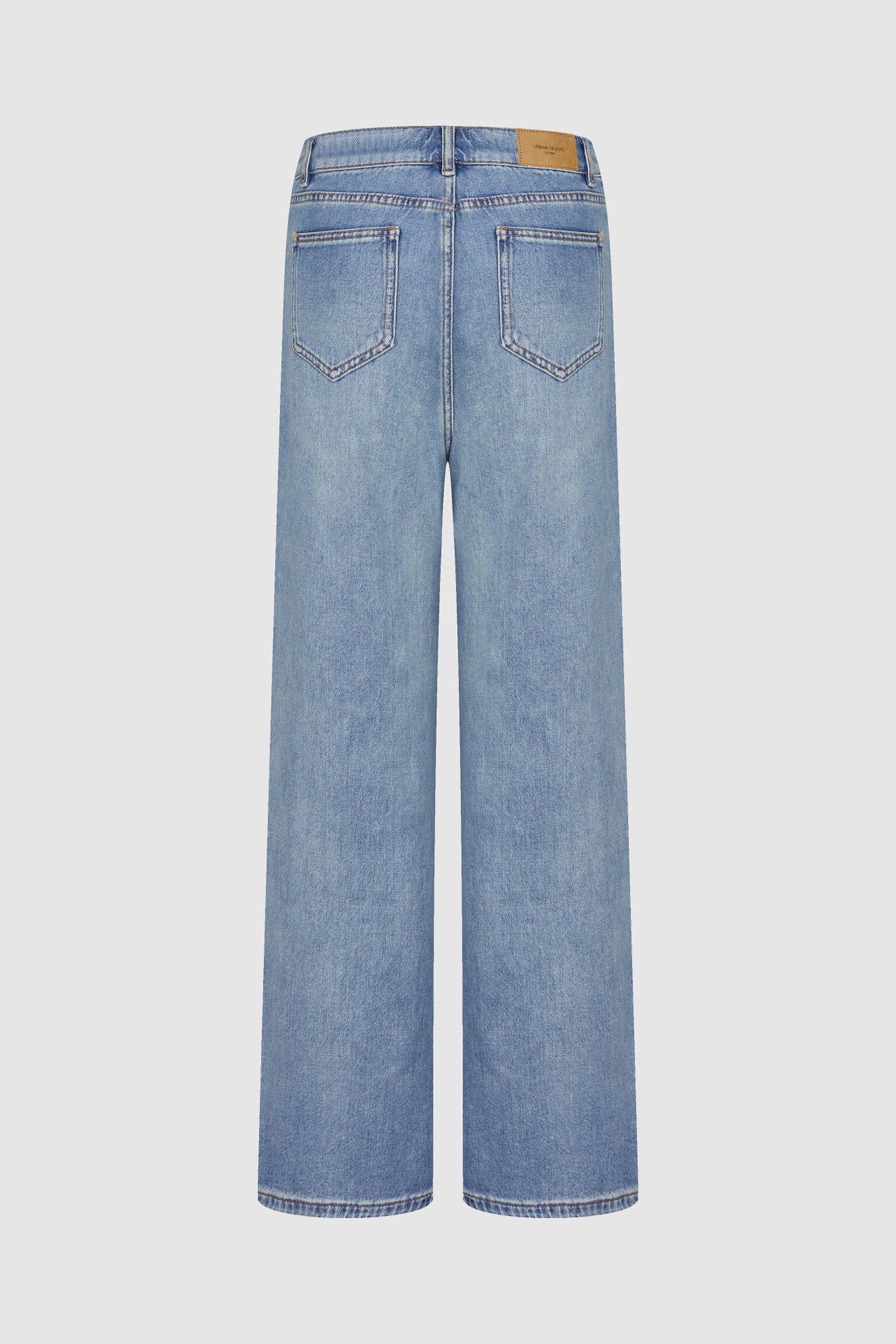 Mid-Waist Regular Jeans