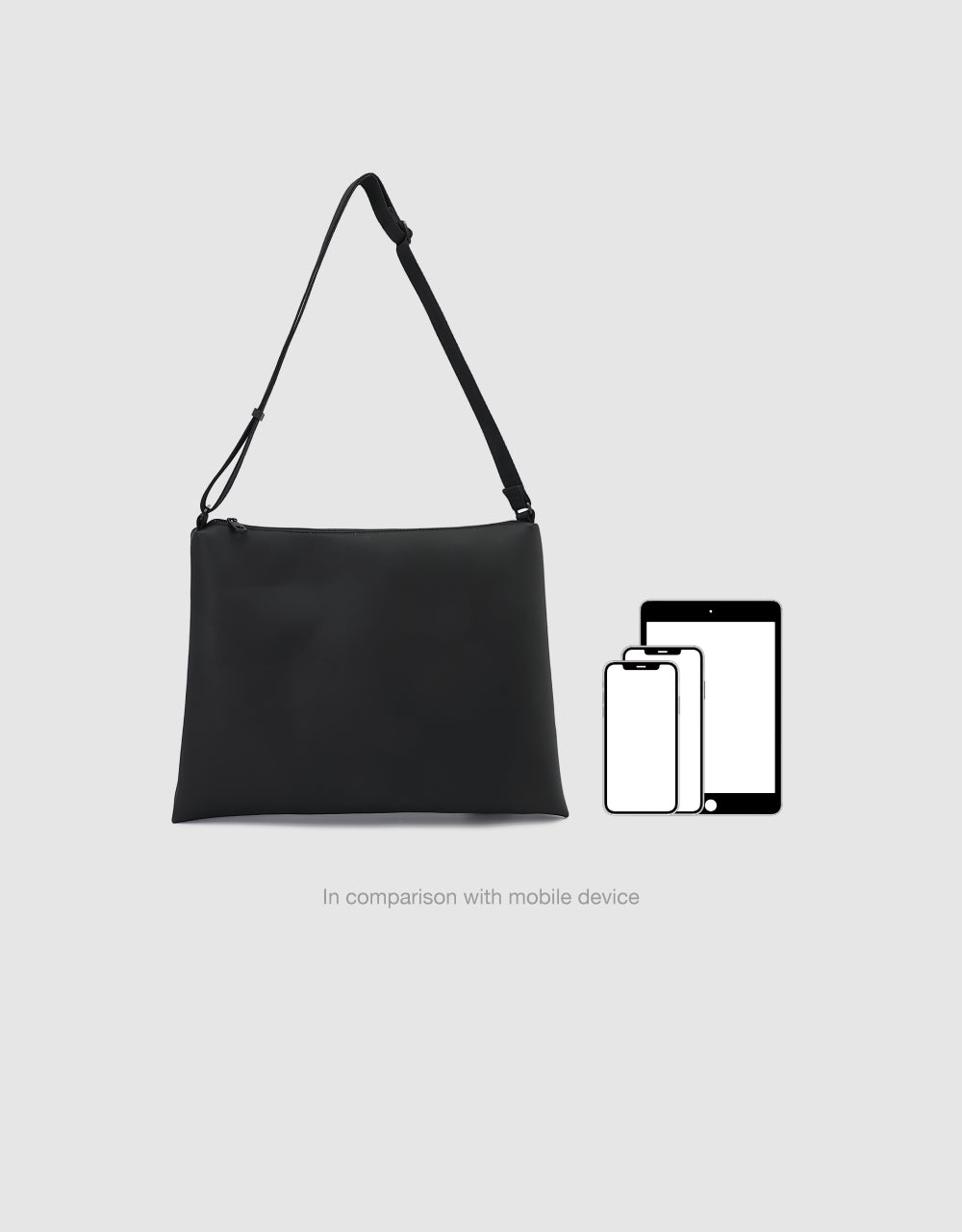 Vegan Leather Crossbody Bag