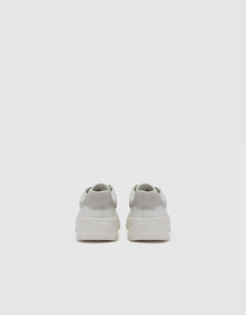 Round Toe Vegan Leather Sneakers
