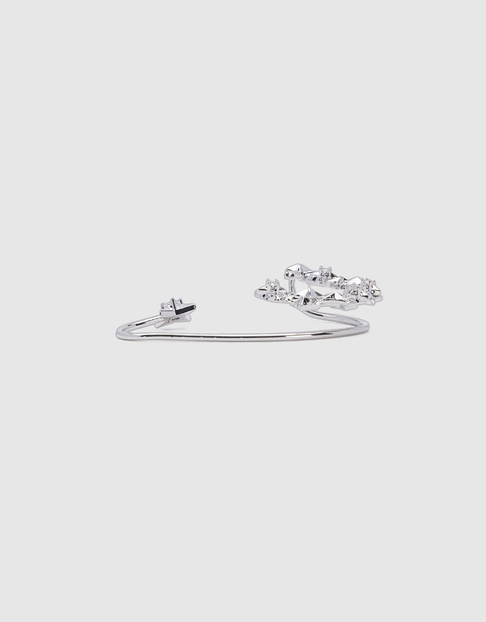 Star Earings With Crystals