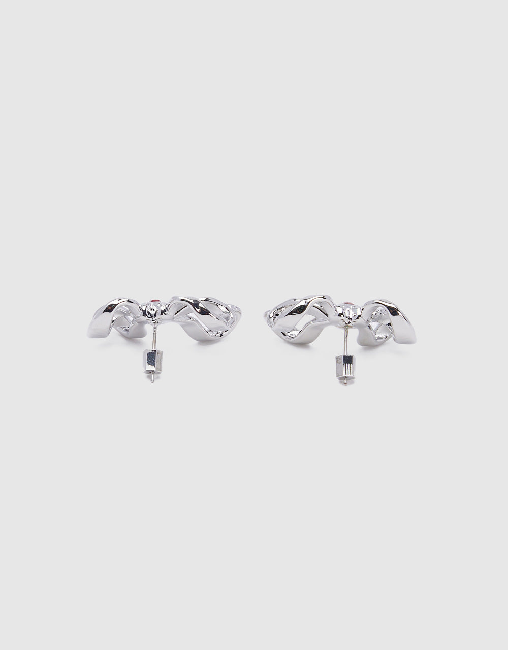 Boe Tie Earings With Crystals