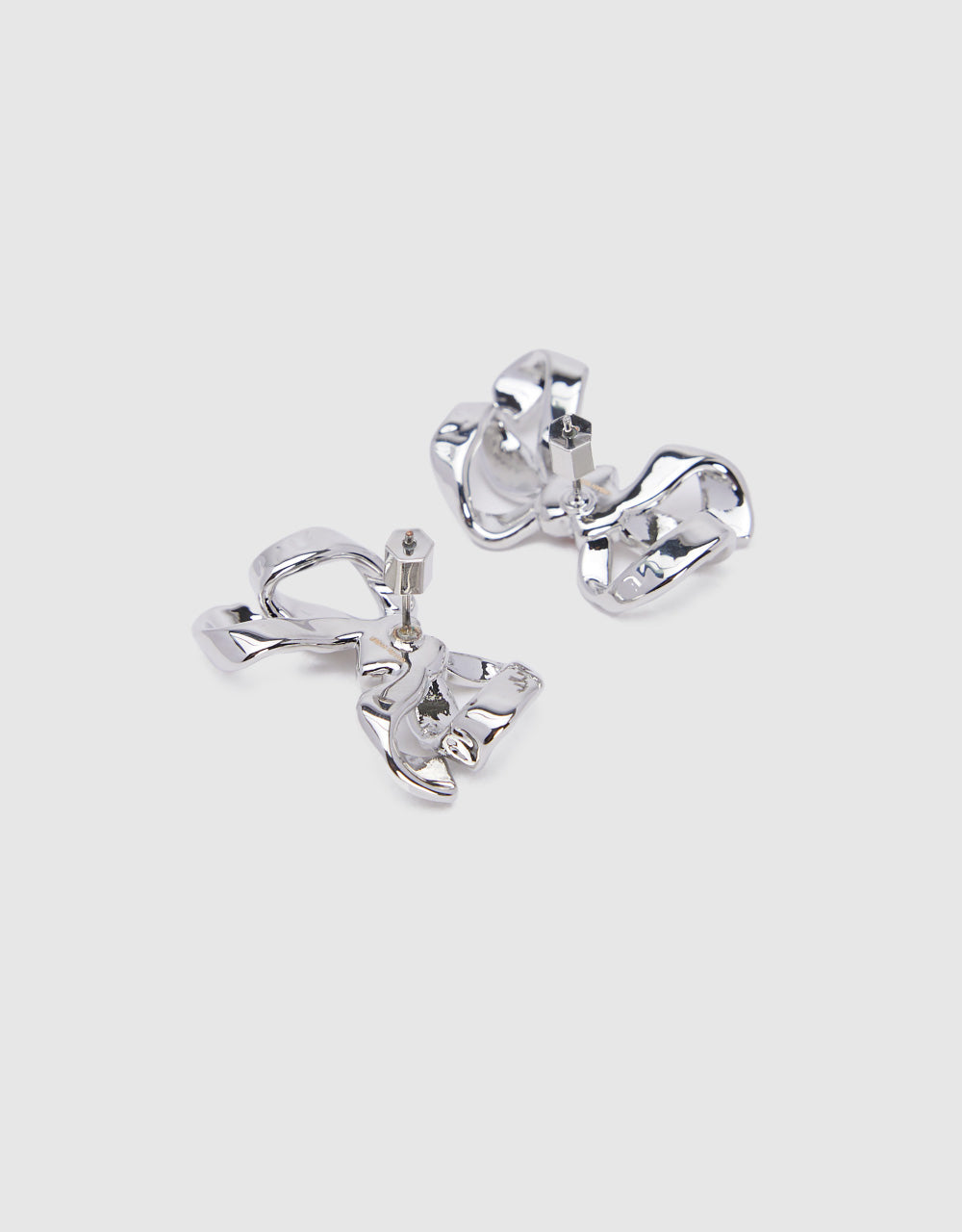Boe Tie Earings With Crystals