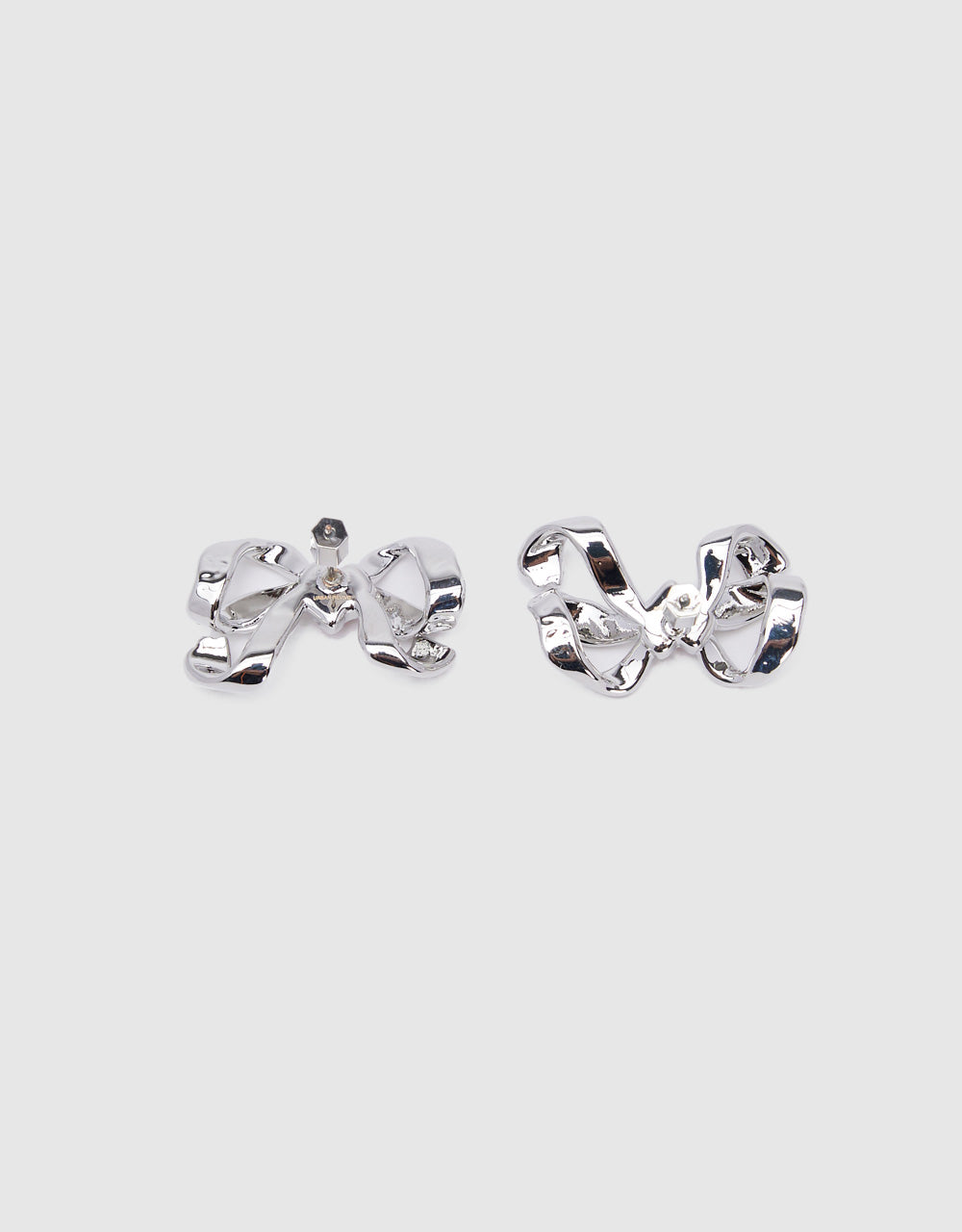 Boe Tie Earings With Crystals