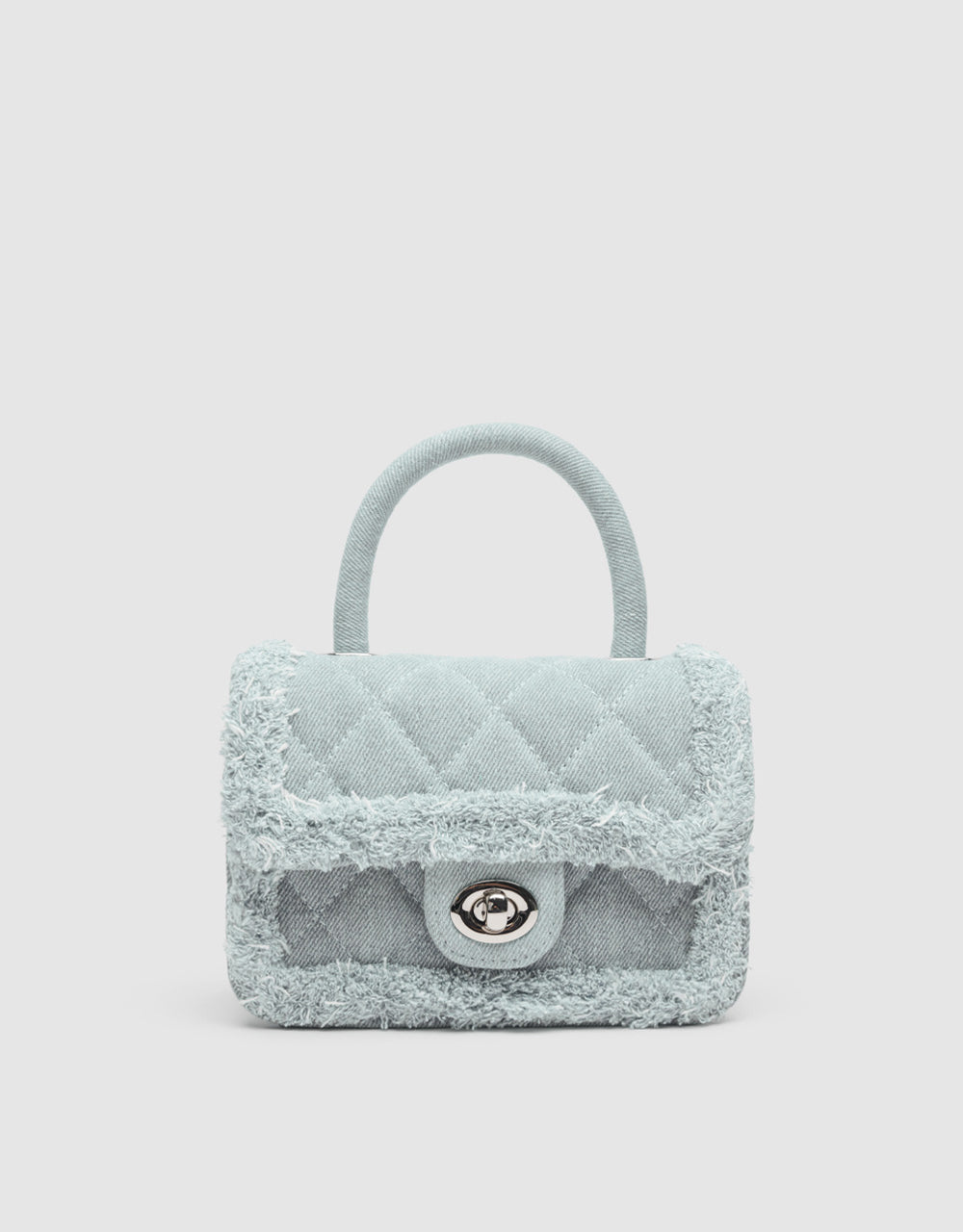 Fluffy Edge Shoulder Bag