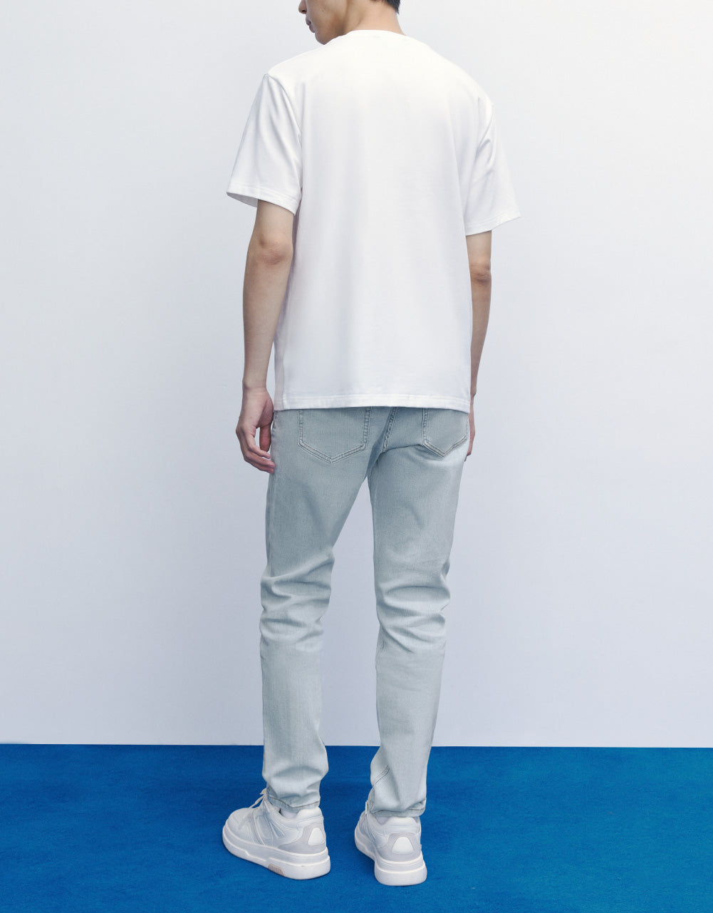 Embossed Letter Print T-Shirt