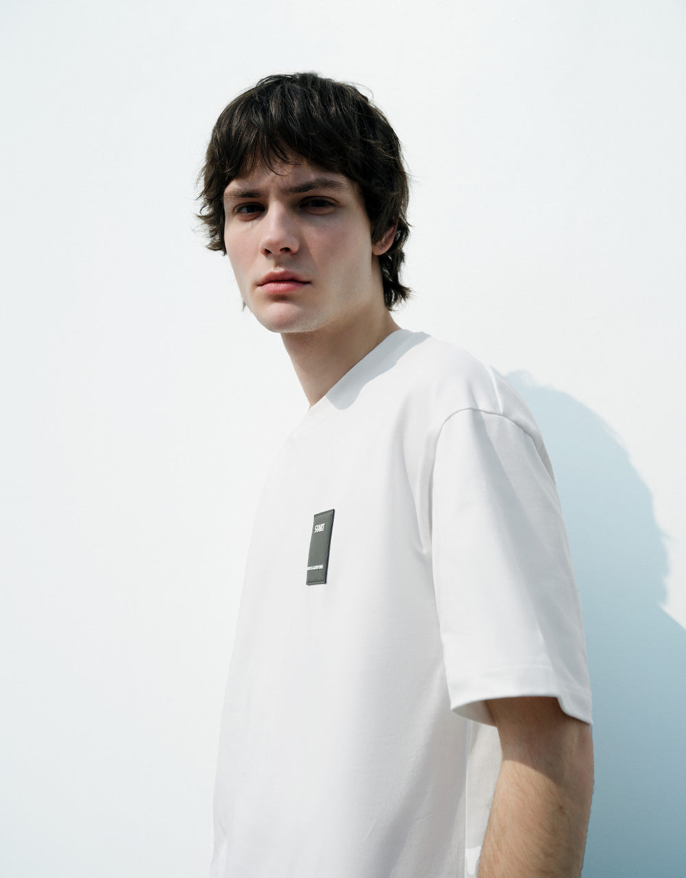 Knitted Crew Neck T-Shirt