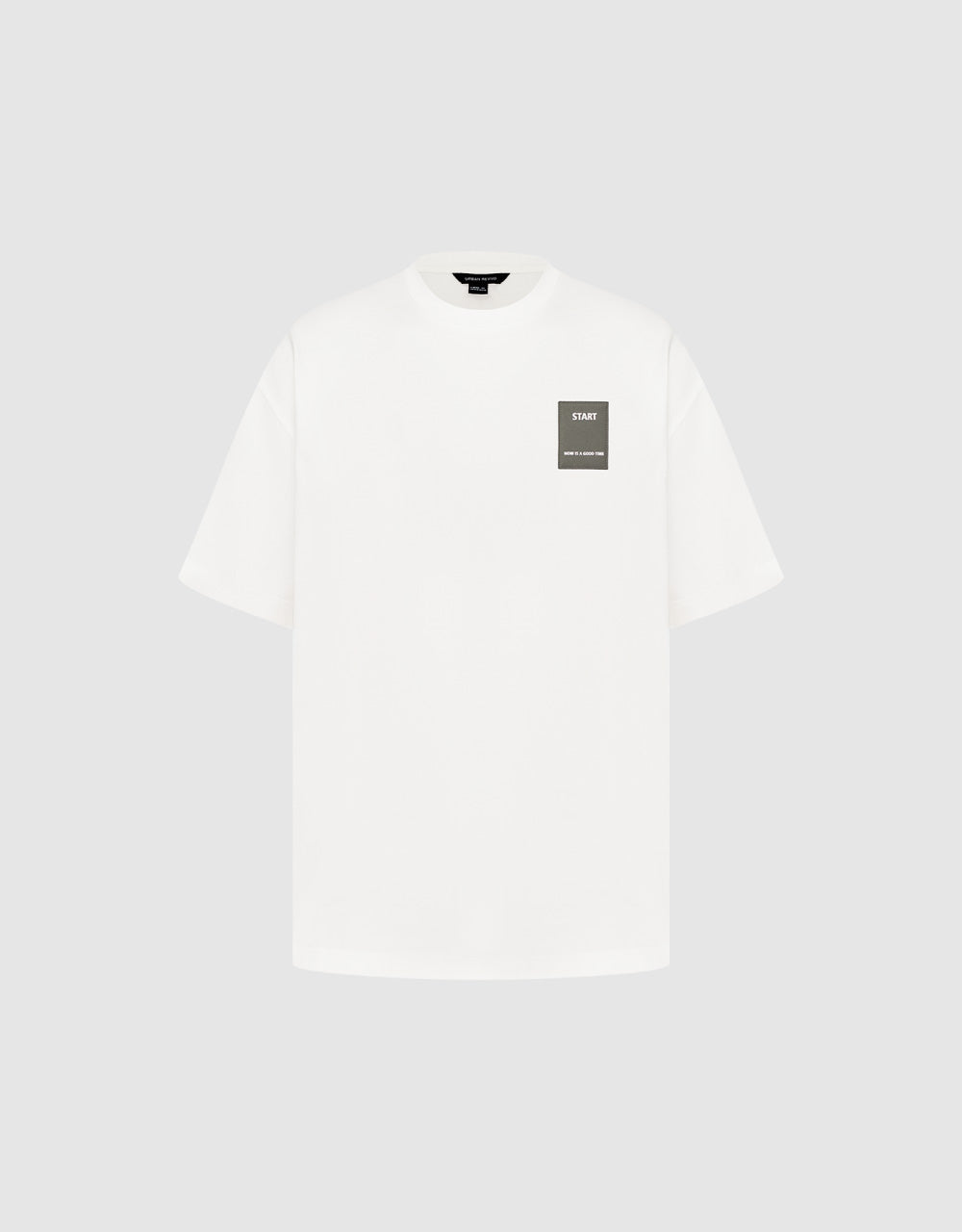 Knitted Crew Neck T-Shirt