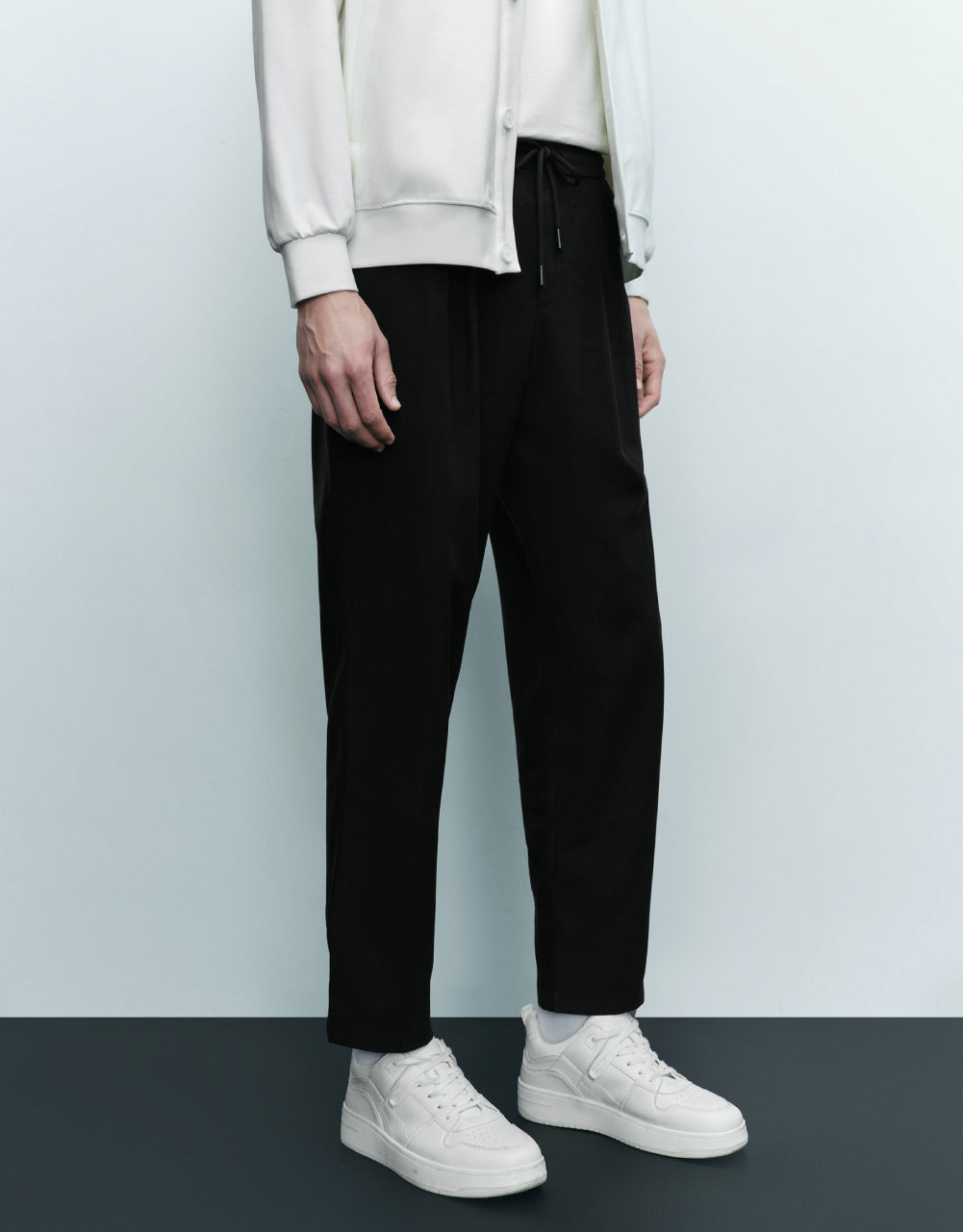 Woven Long Straight Pants
