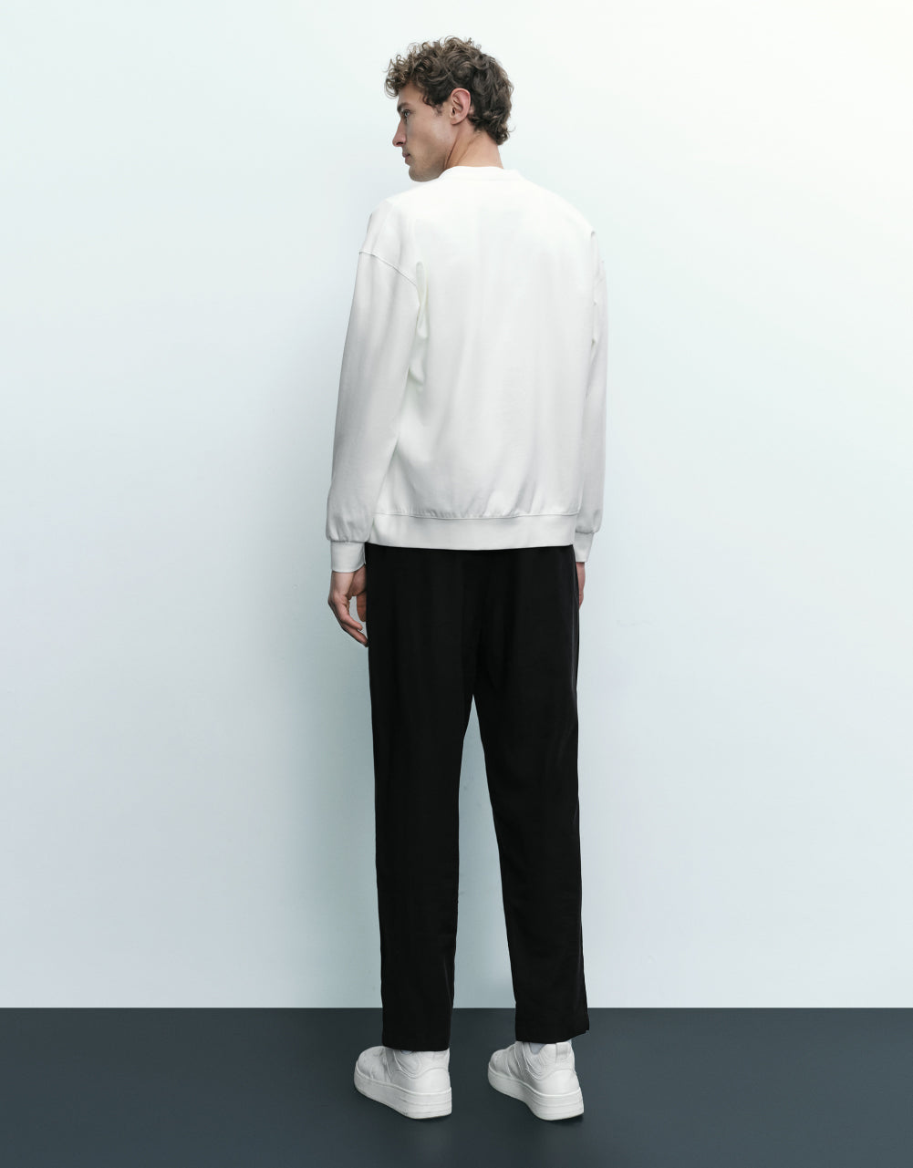 Woven Long Straight Pants