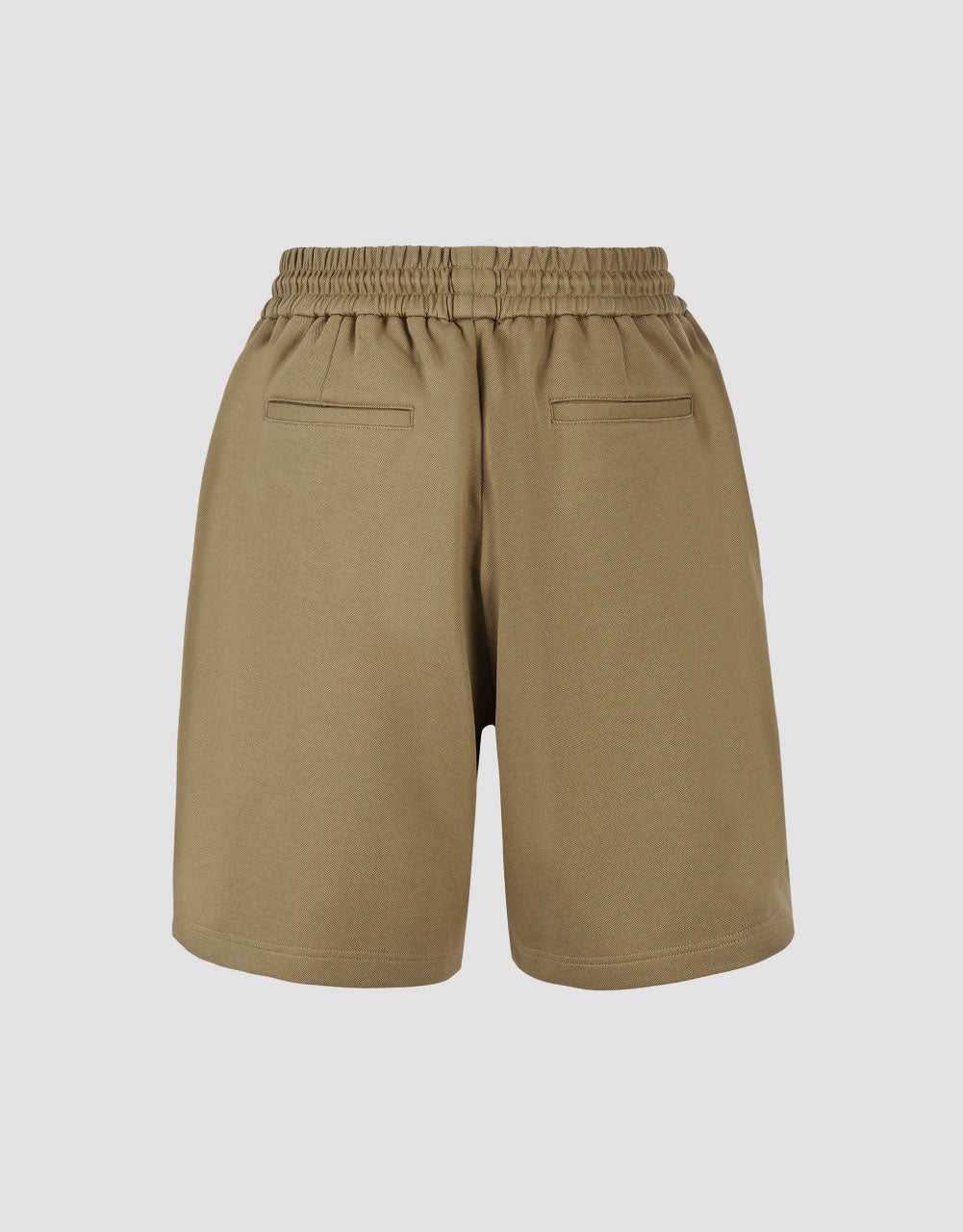 Drawstring Waist Knitted Shorts