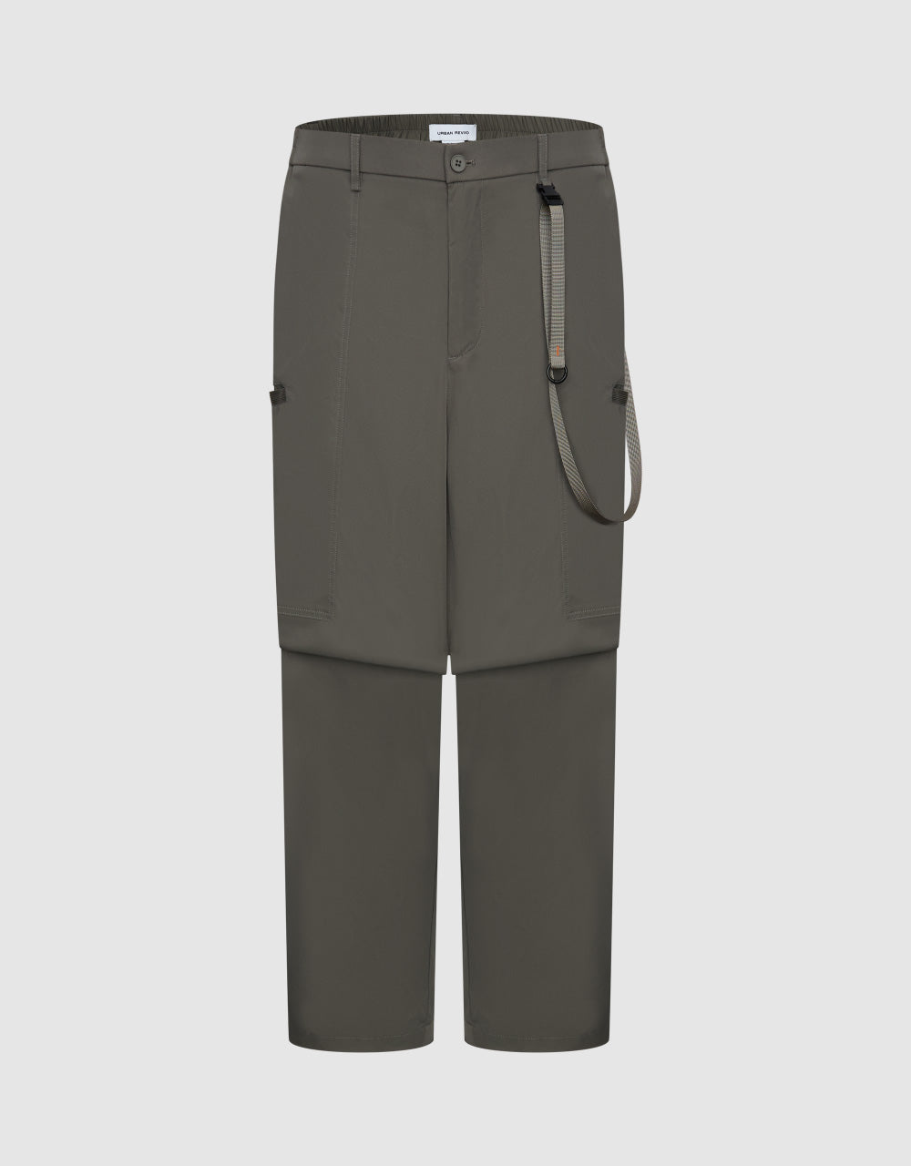 Woven Long Straight Pants