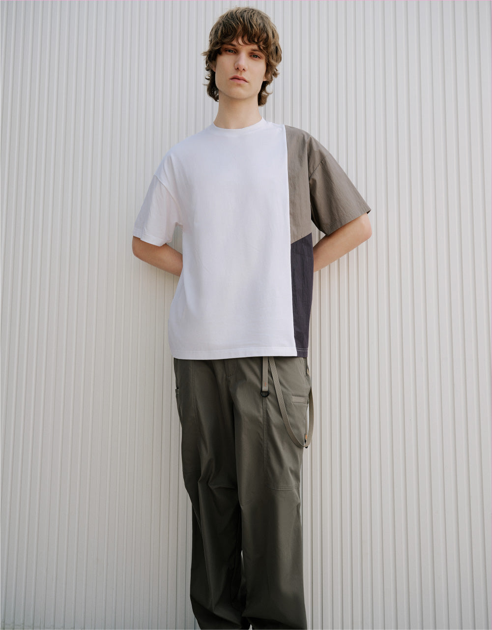 Woven Long Straight Pants