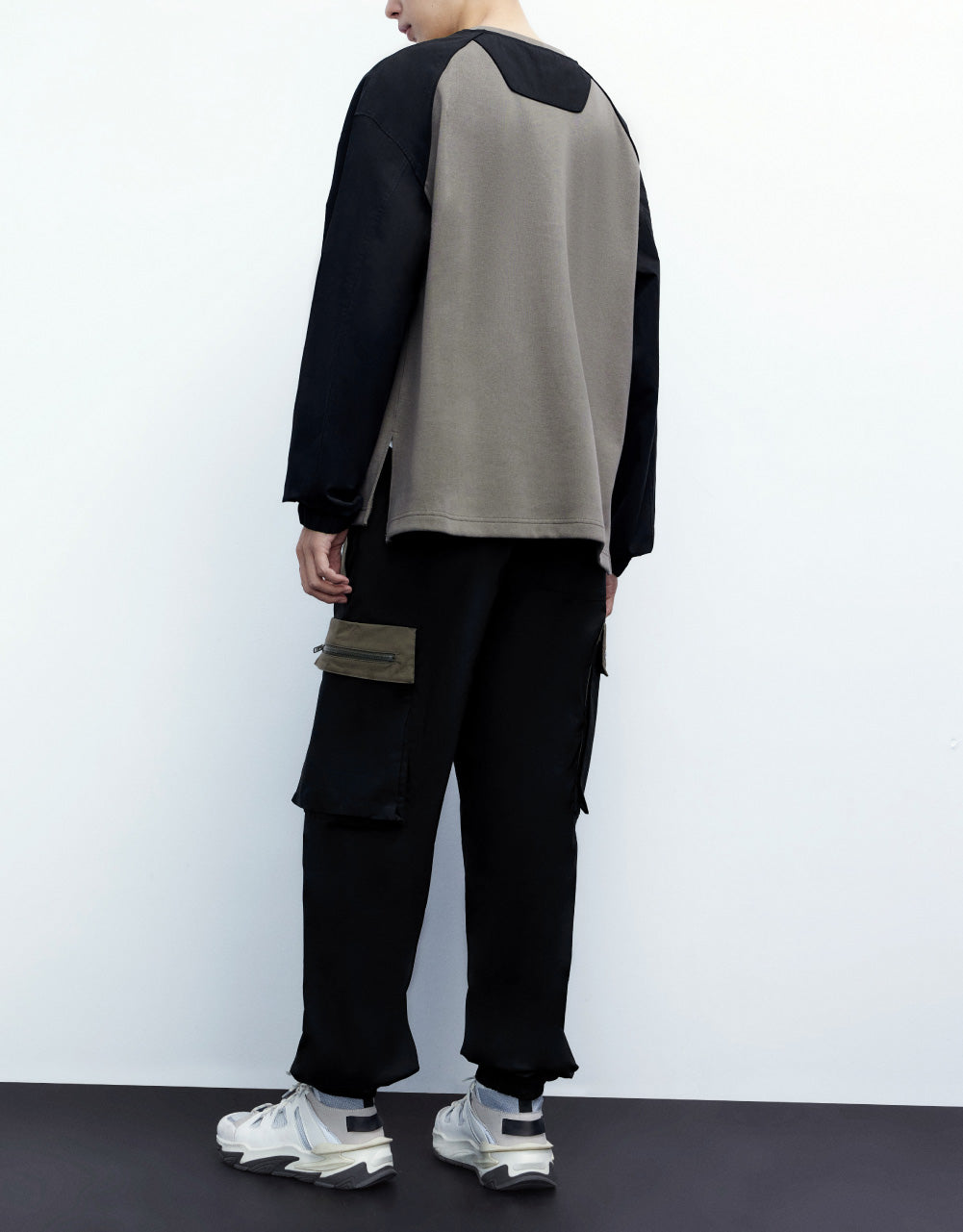Mid-Waist Jogger Pants