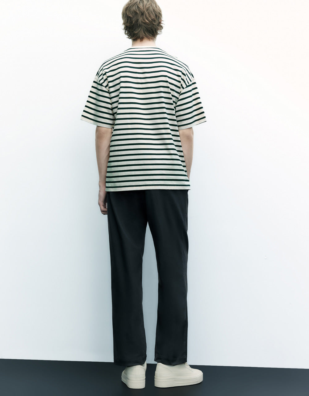 Striped Crew Neck T-Shirt
