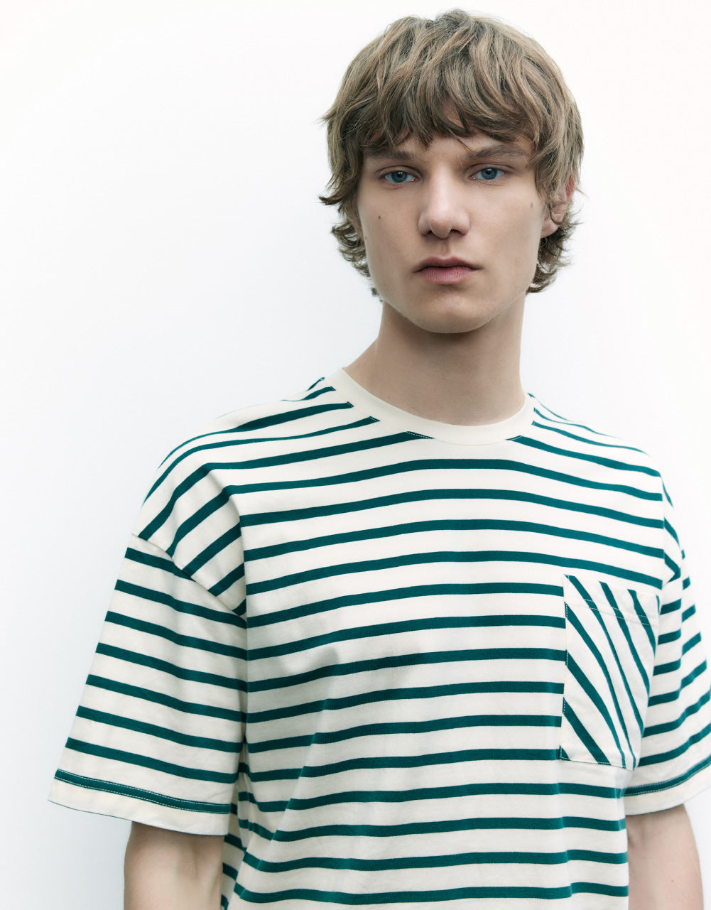 Striped Crew Neck T-Shirt