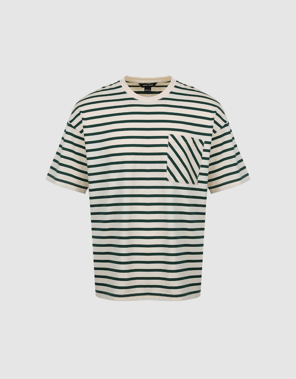 Striped Crew Neck T-Shirt