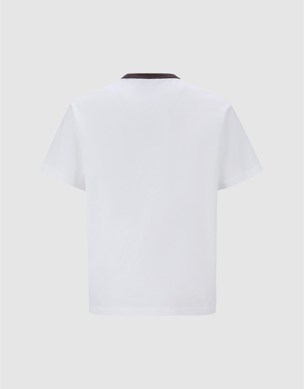 Knitted Crew Neck T-Shirt