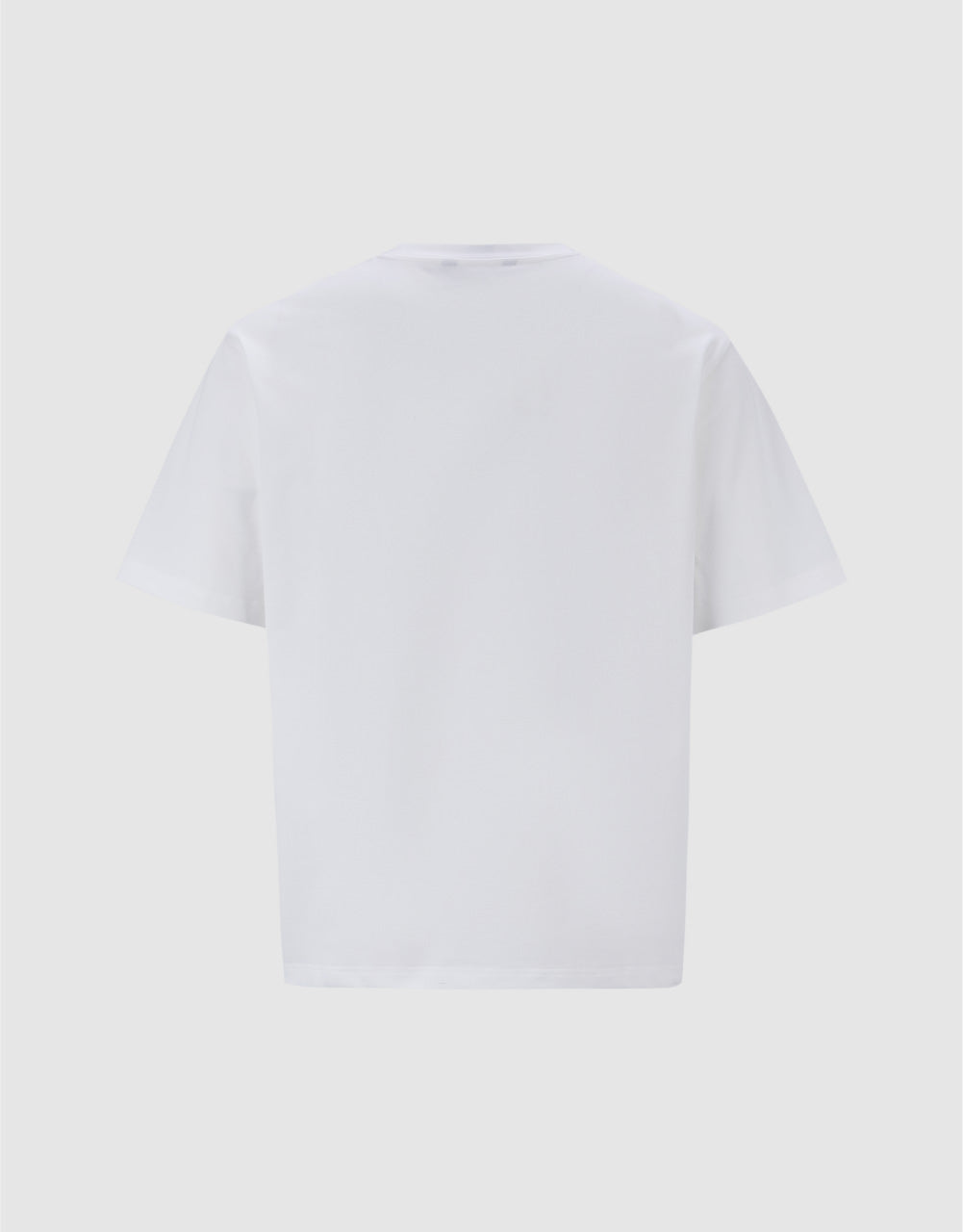 Knitted Slogan Crew Neck T-Shirt