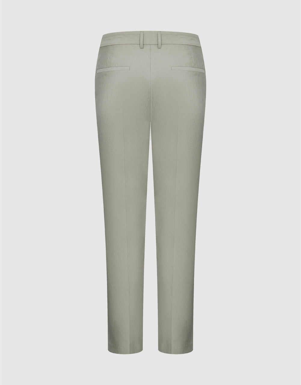 Mid-Waist Straight Pants
