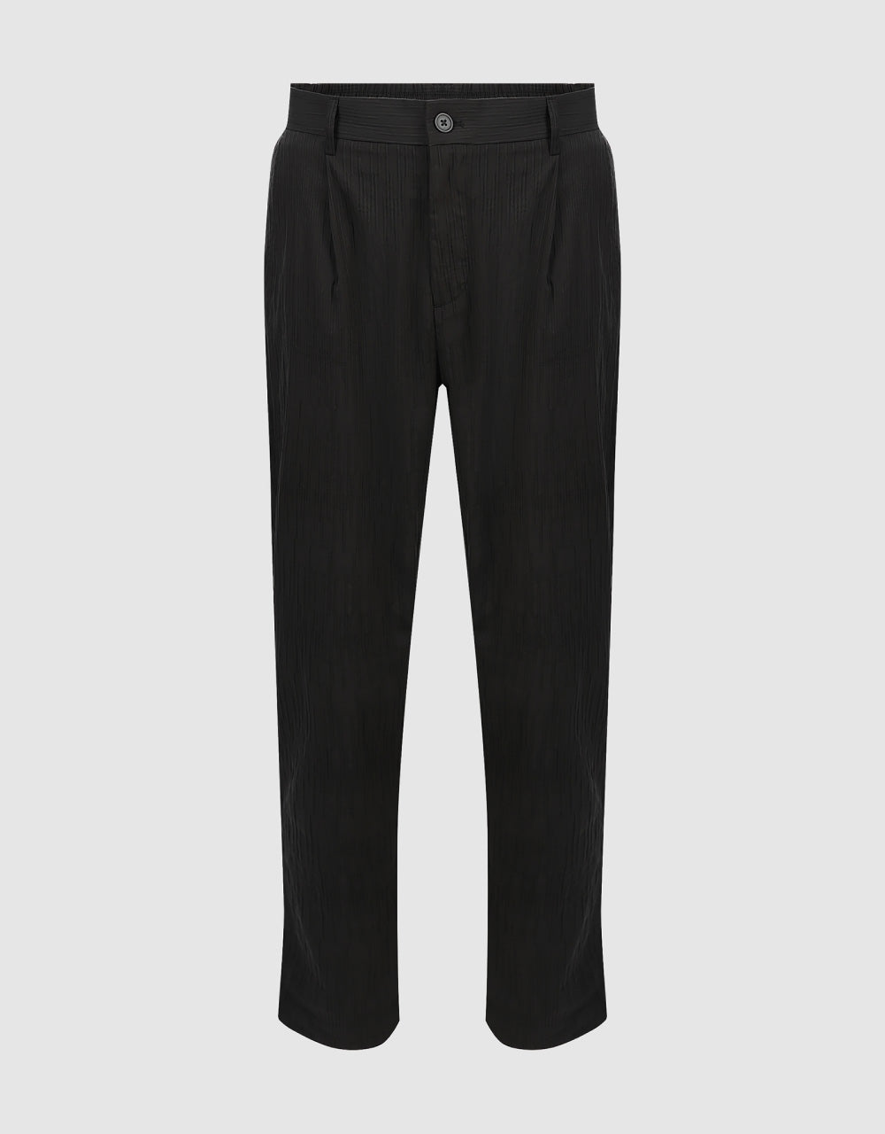 Textured Straight Pants