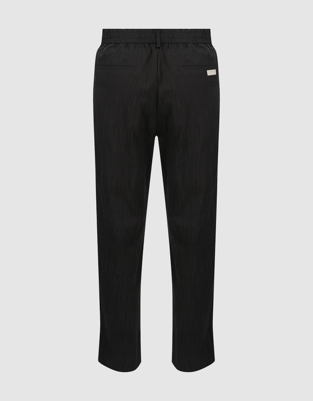 Textured Straight Pants