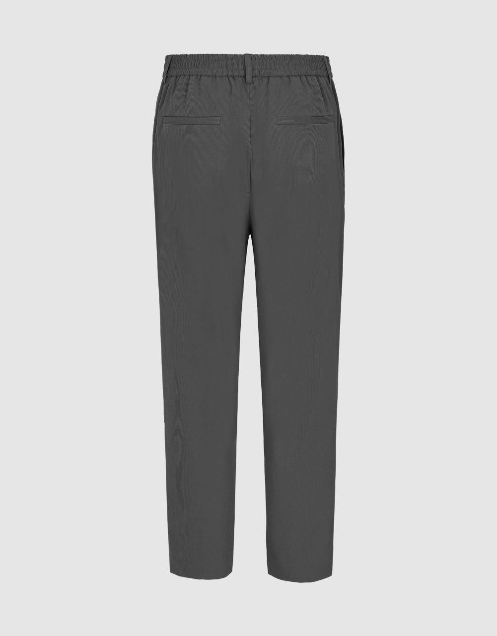Mid-Waist Straight Pants