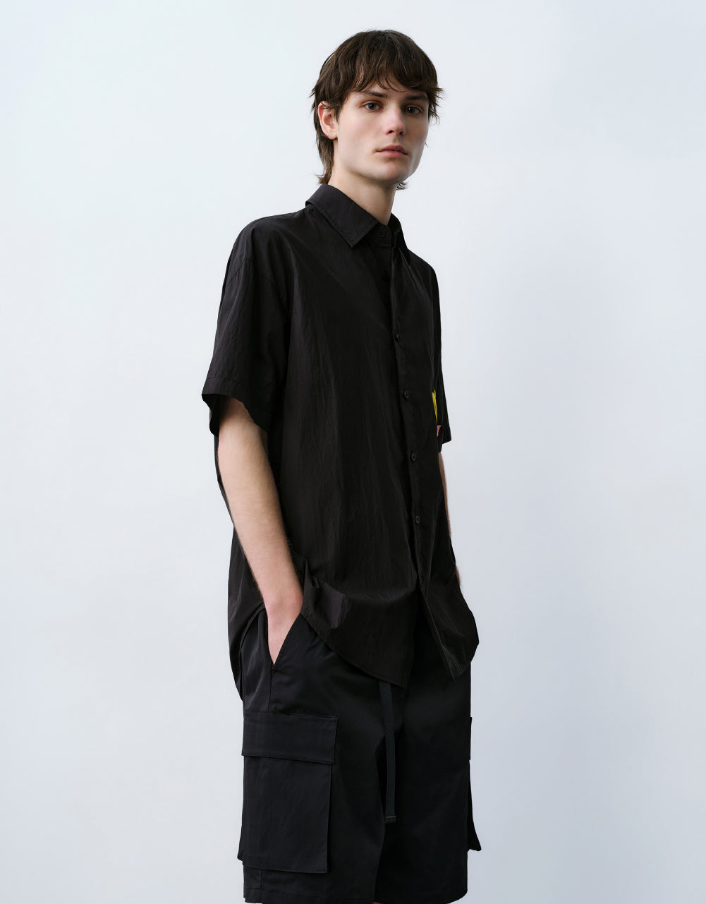 Fries Printed Oversized Shirt