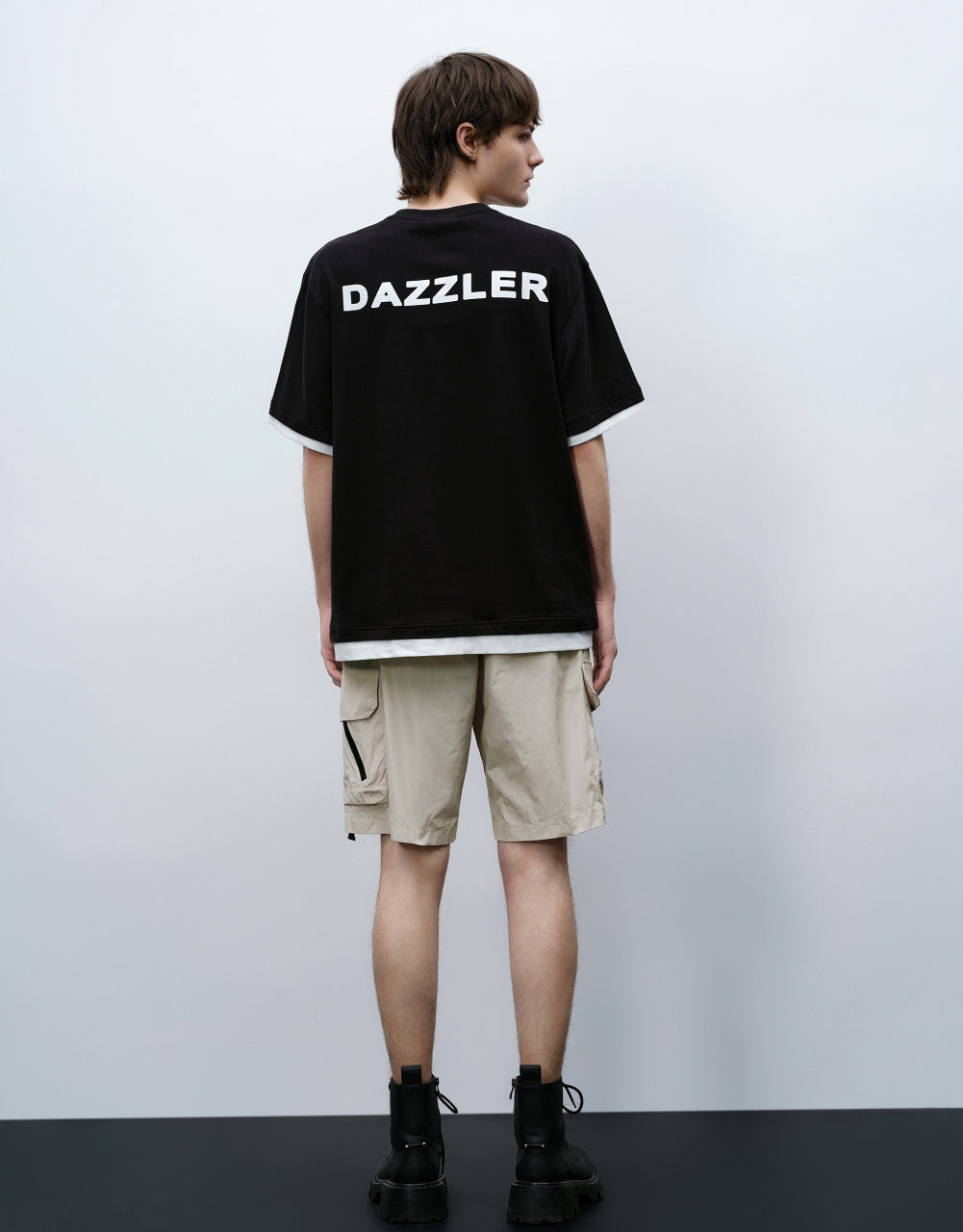 Drop Shoulder Sleeve T-Shirt