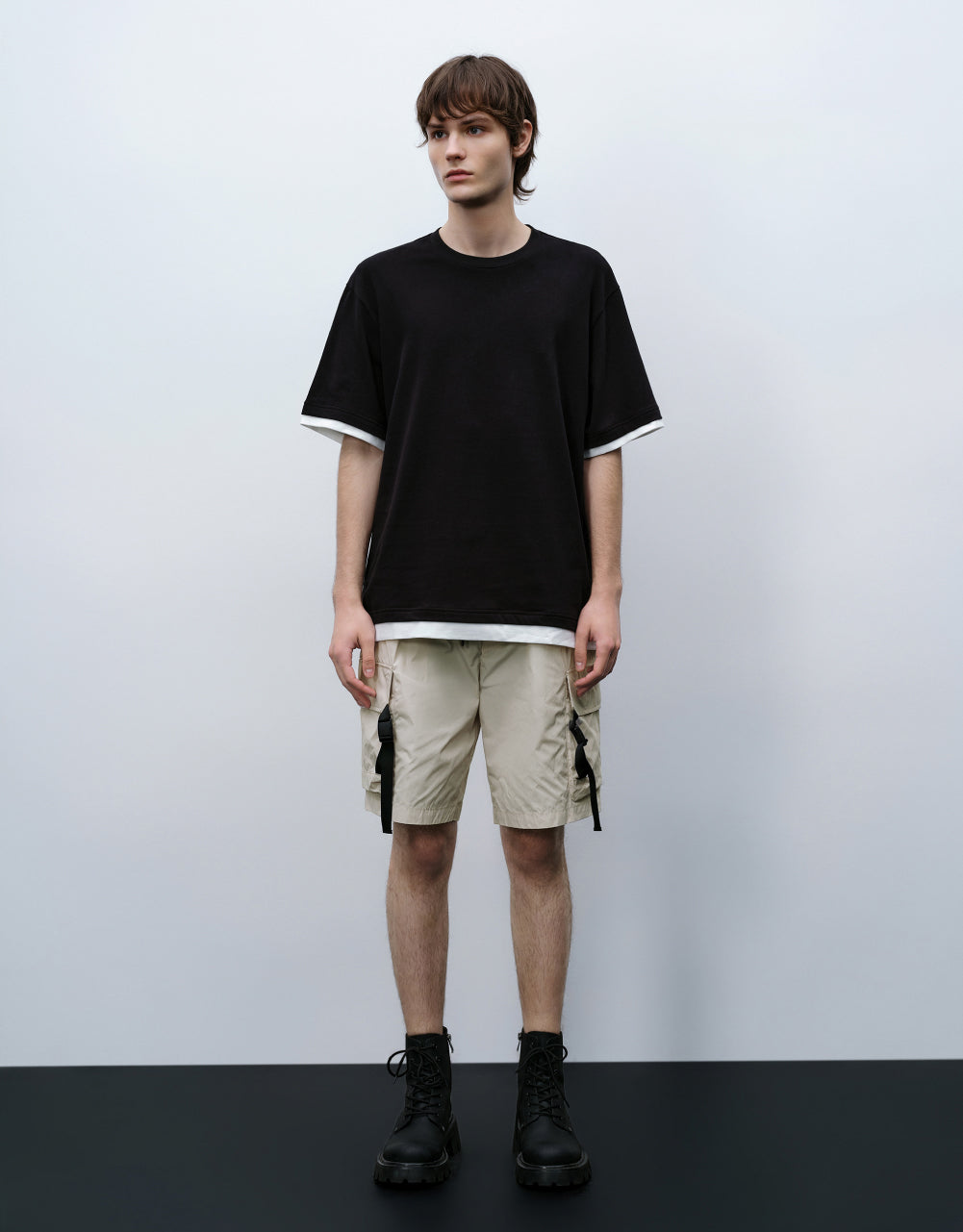 Drop Shoulder Sleeve T-Shirt