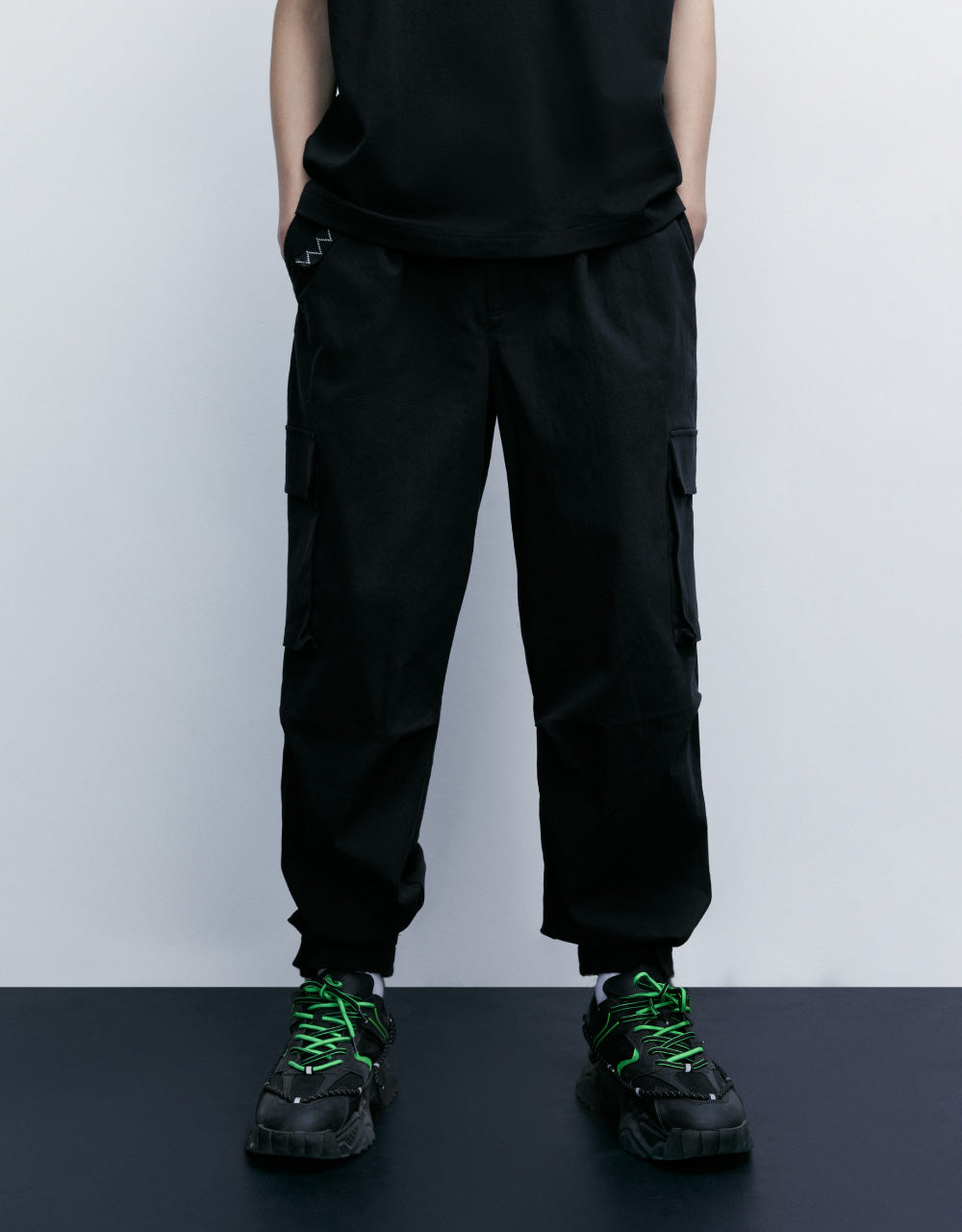 Elastic Waist Jogger Pants