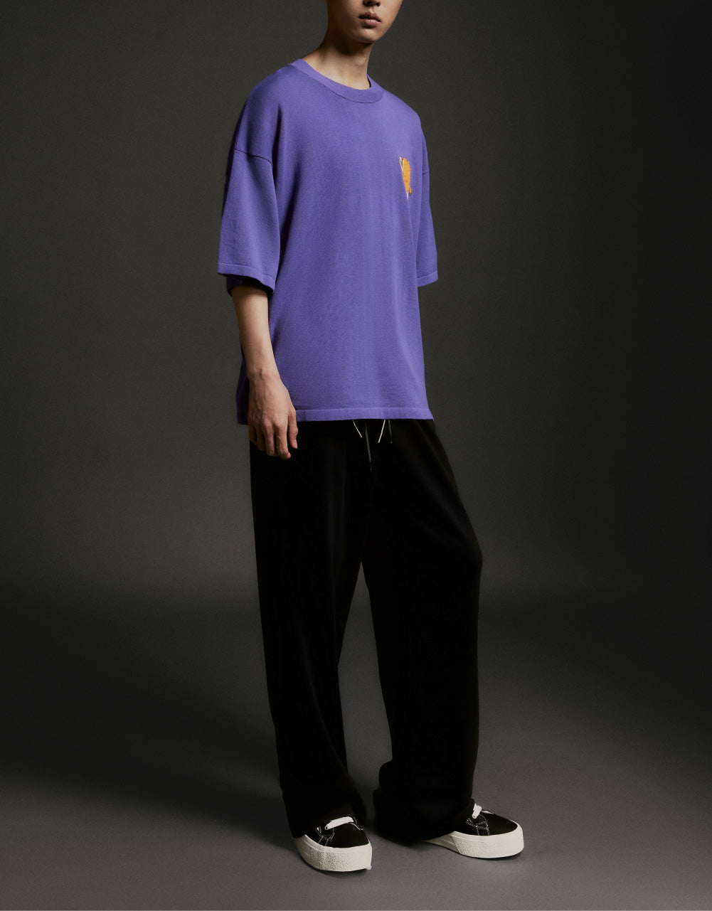 Drawstring Waist Straight Pants