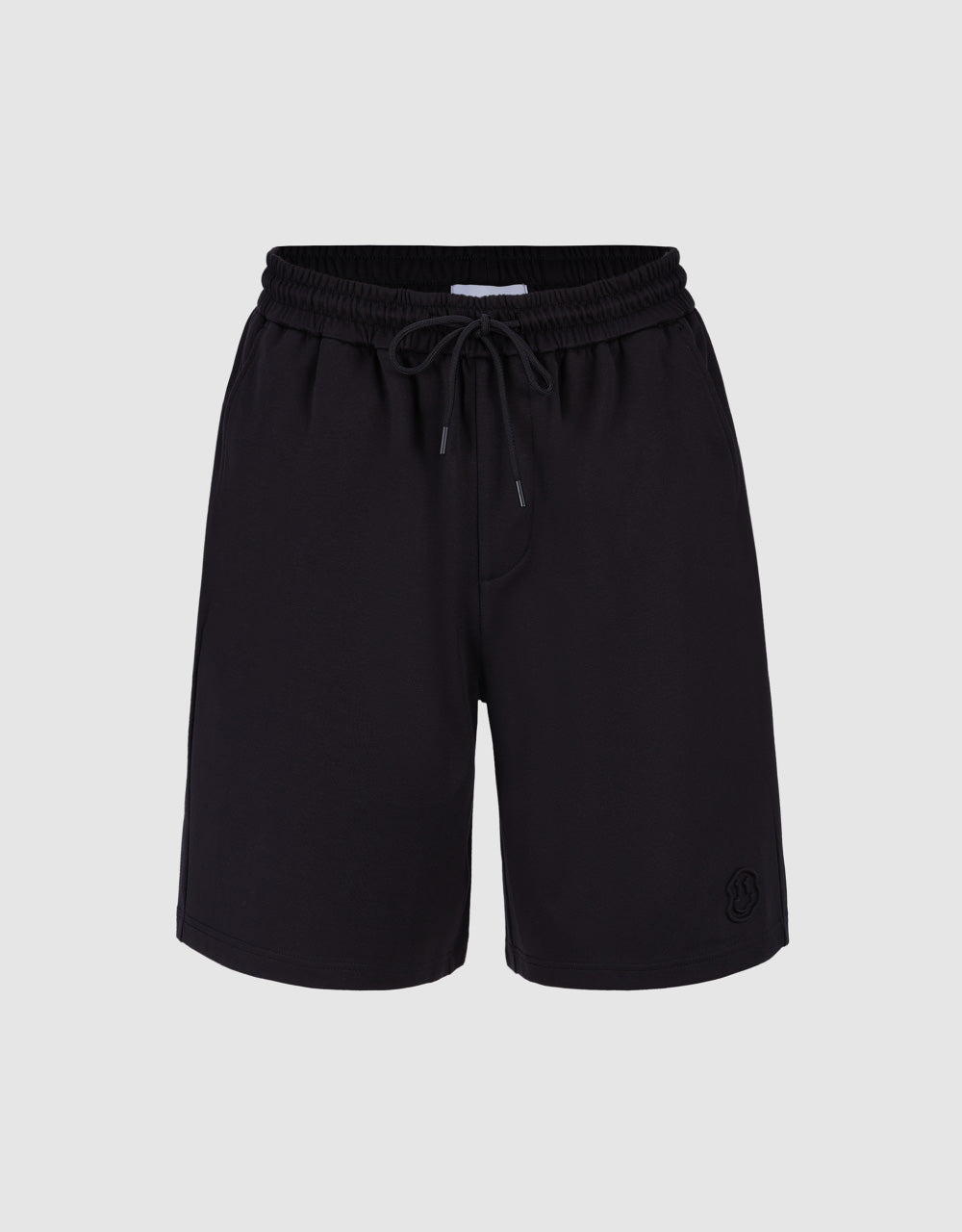 Drawstring Waist Knitted Shorts