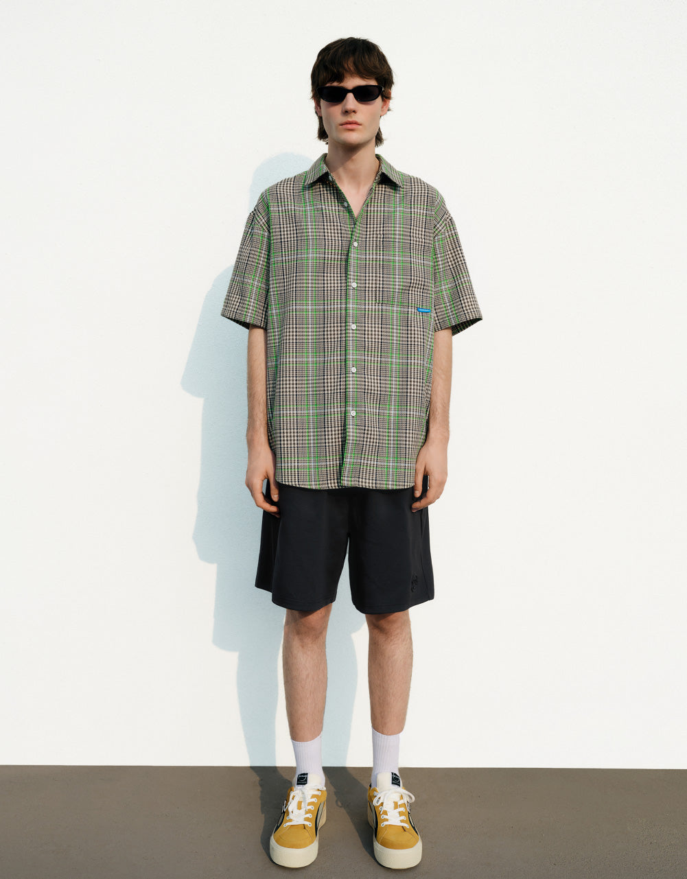 Drawstring Waist Knitted Shorts
