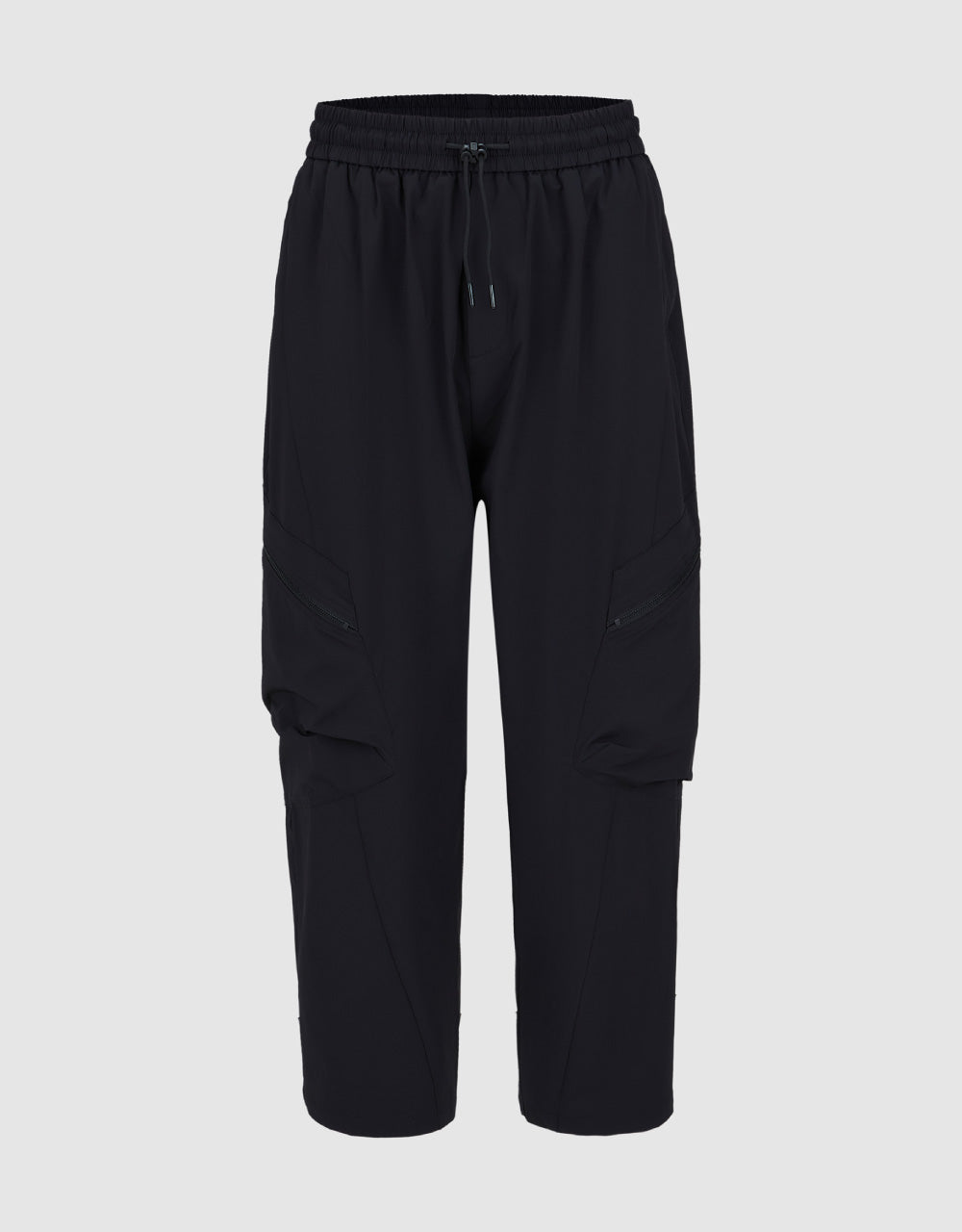Drawstring Waist Straight Pants
