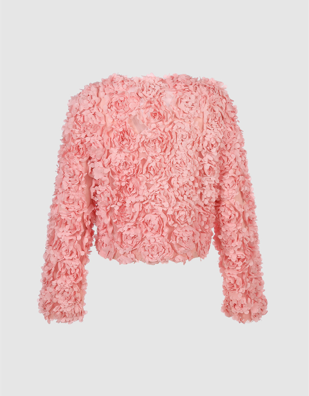 Applique Tie Front Jacket