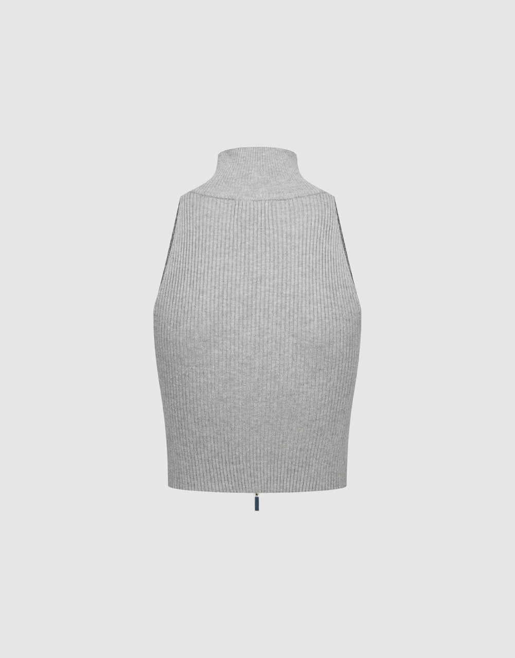 Sleeveless Knitted Cardigan
