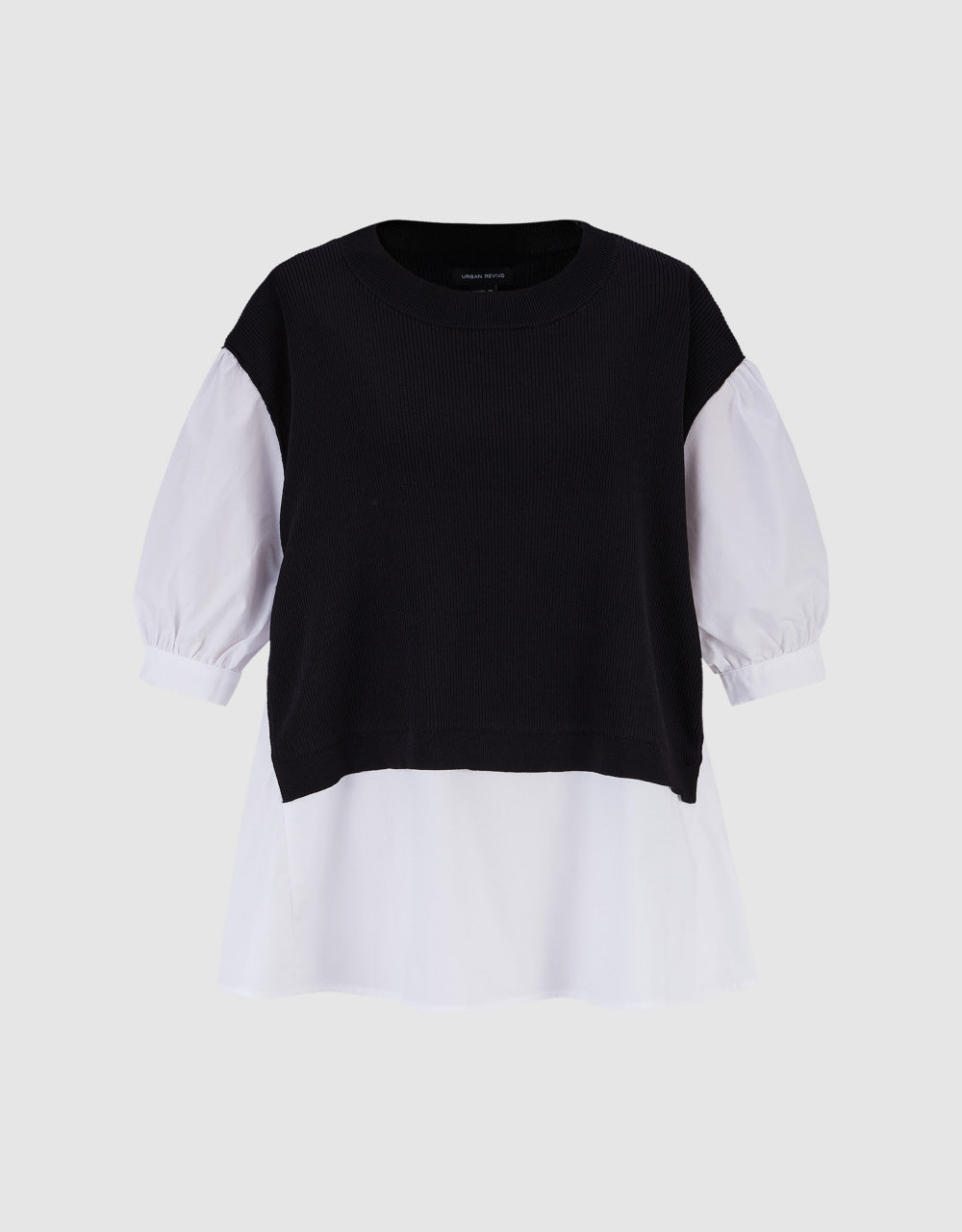 2 In 1 Knitted T-Shirt