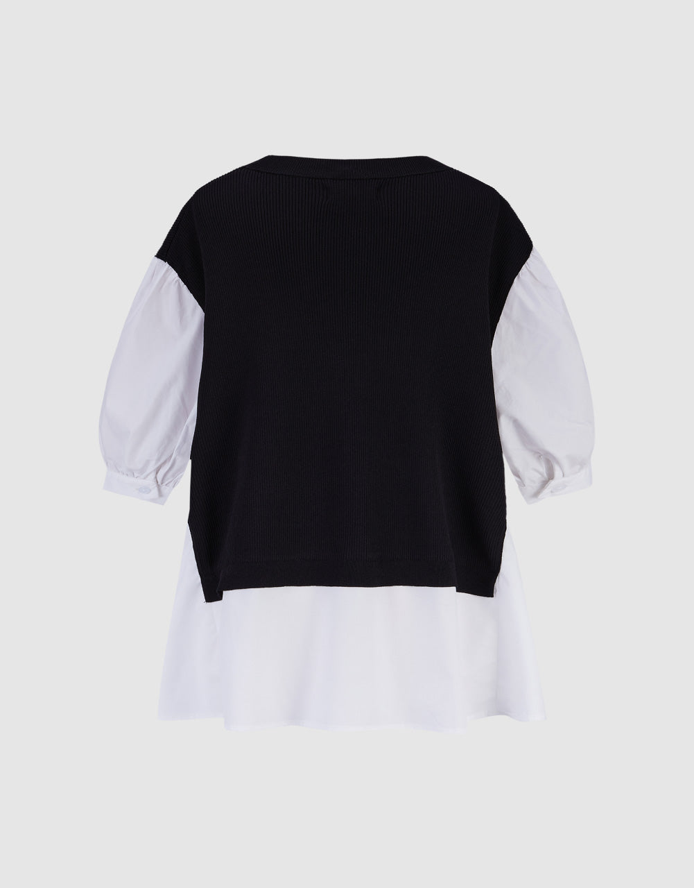 2 In 1 Knitted T-Shirt