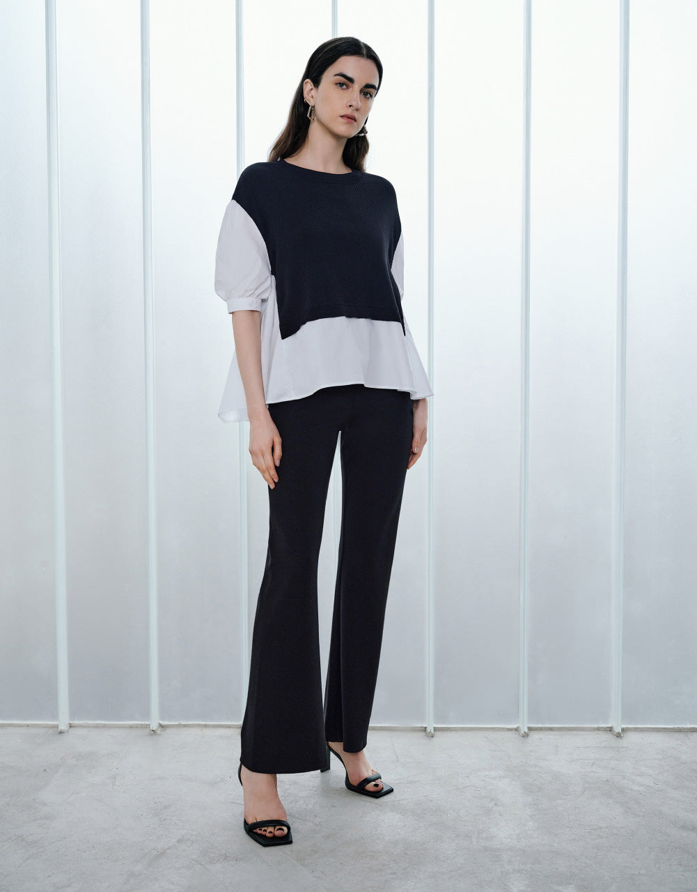 2 In 1 Knitted T-Shirt