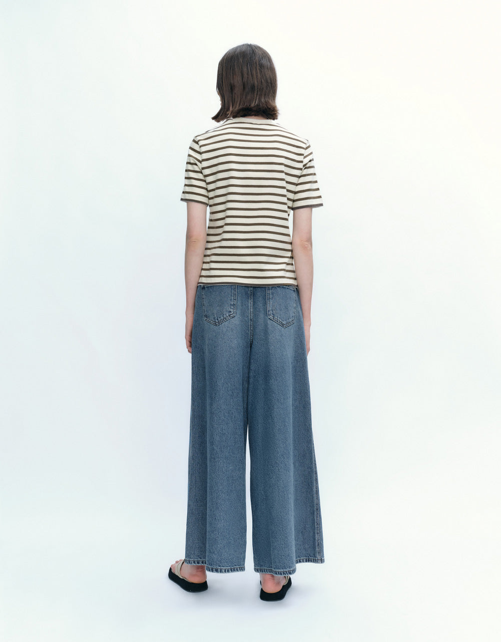 Striped Crew Neck T-Shirt