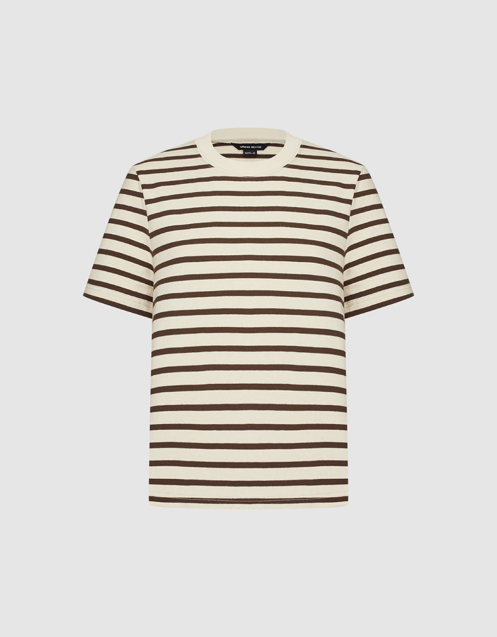 Striped Crew Neck T-Shirt