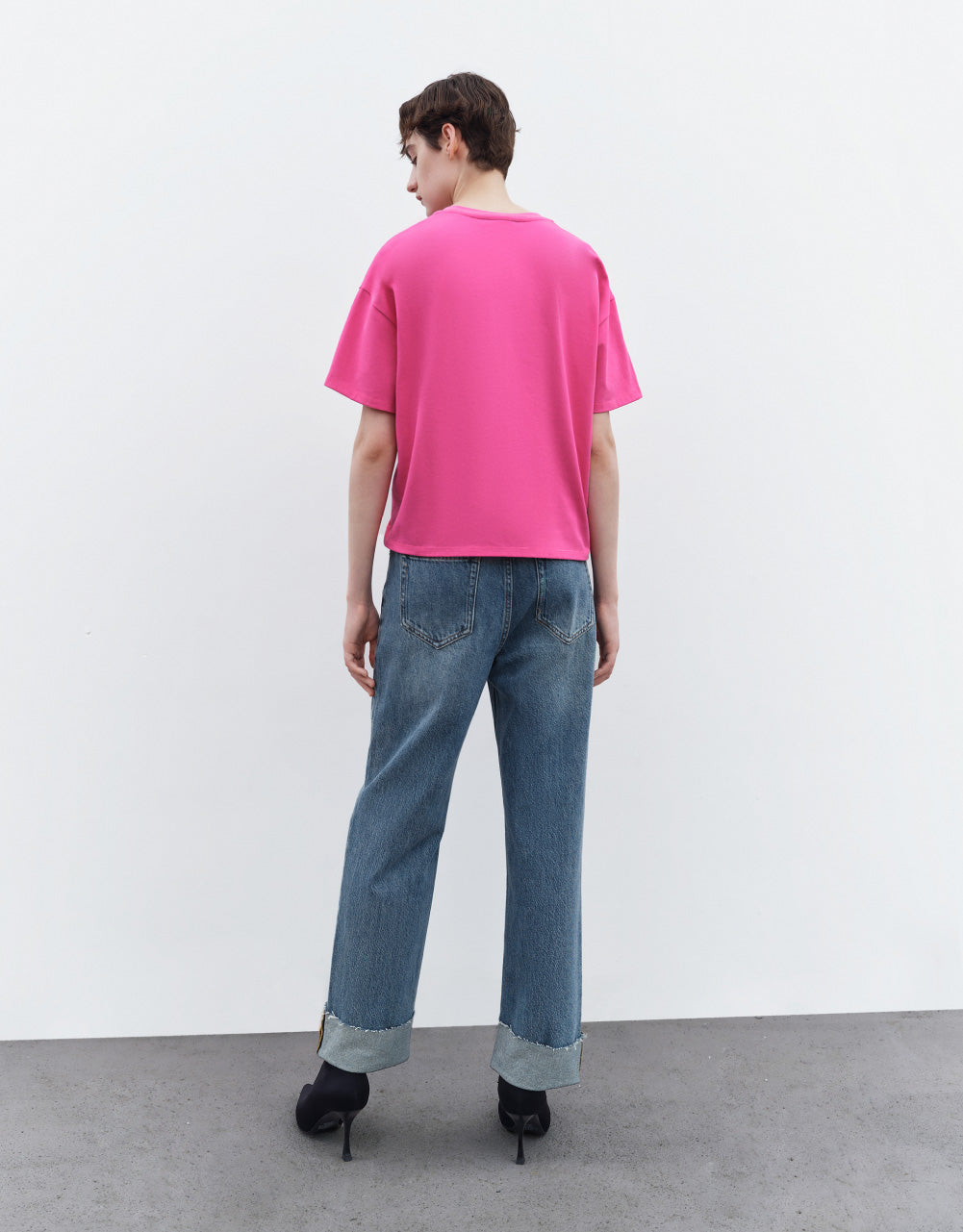 Twist Crew Neck Regular T-Shirt